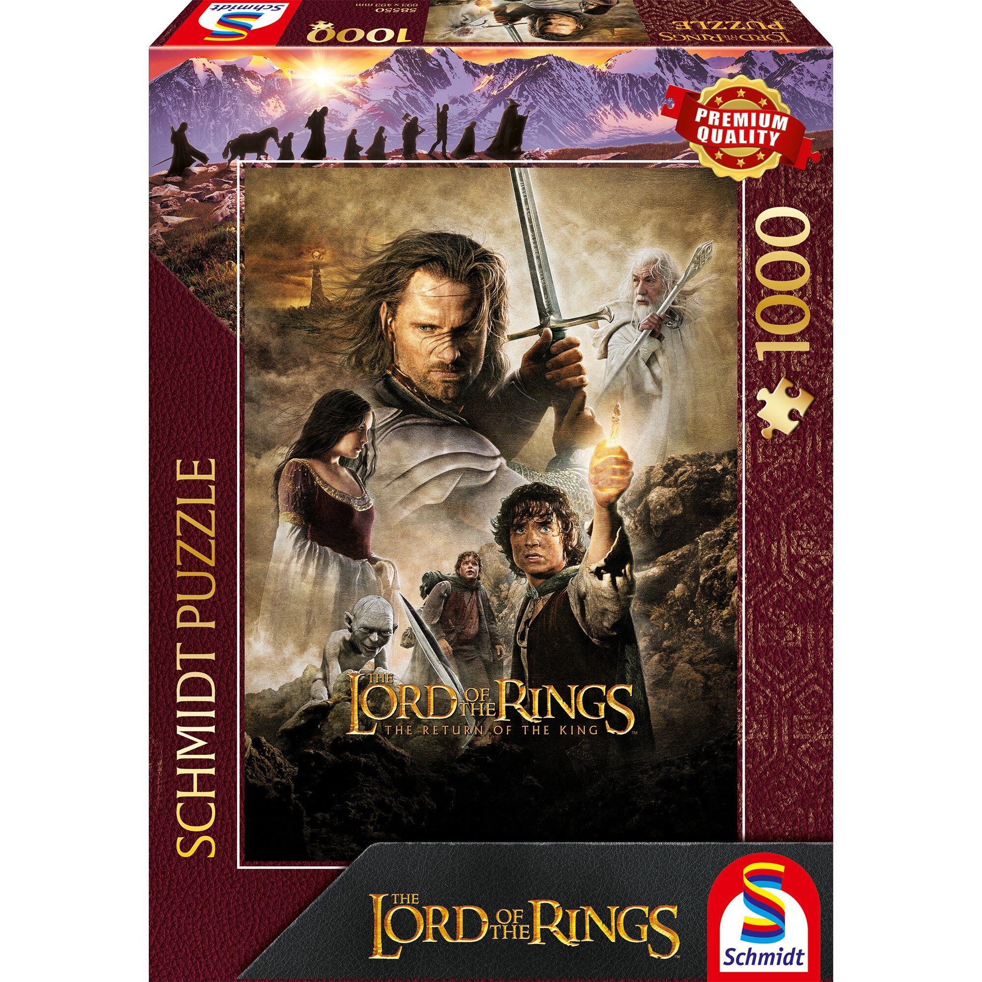 Schmidt Spiele Puzzle Lord of the Rings - The Return of the King - Bild 1