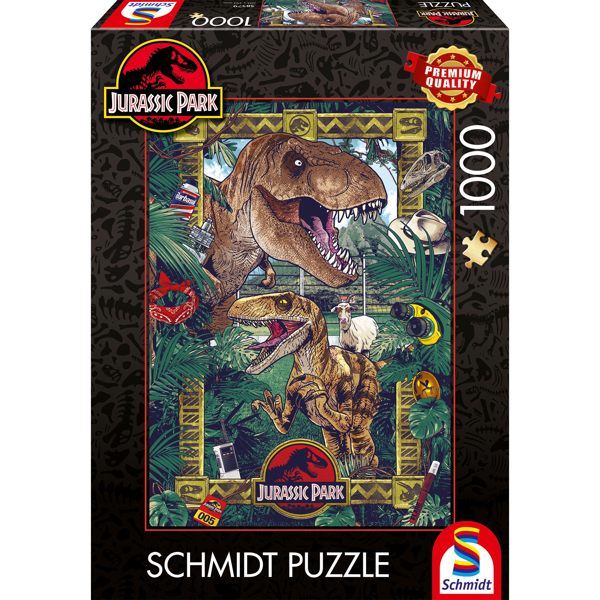 Schmidt Spiele Puzzle Jurassic Park - Die &Auml;ra der Dinosaurier - Bild 1