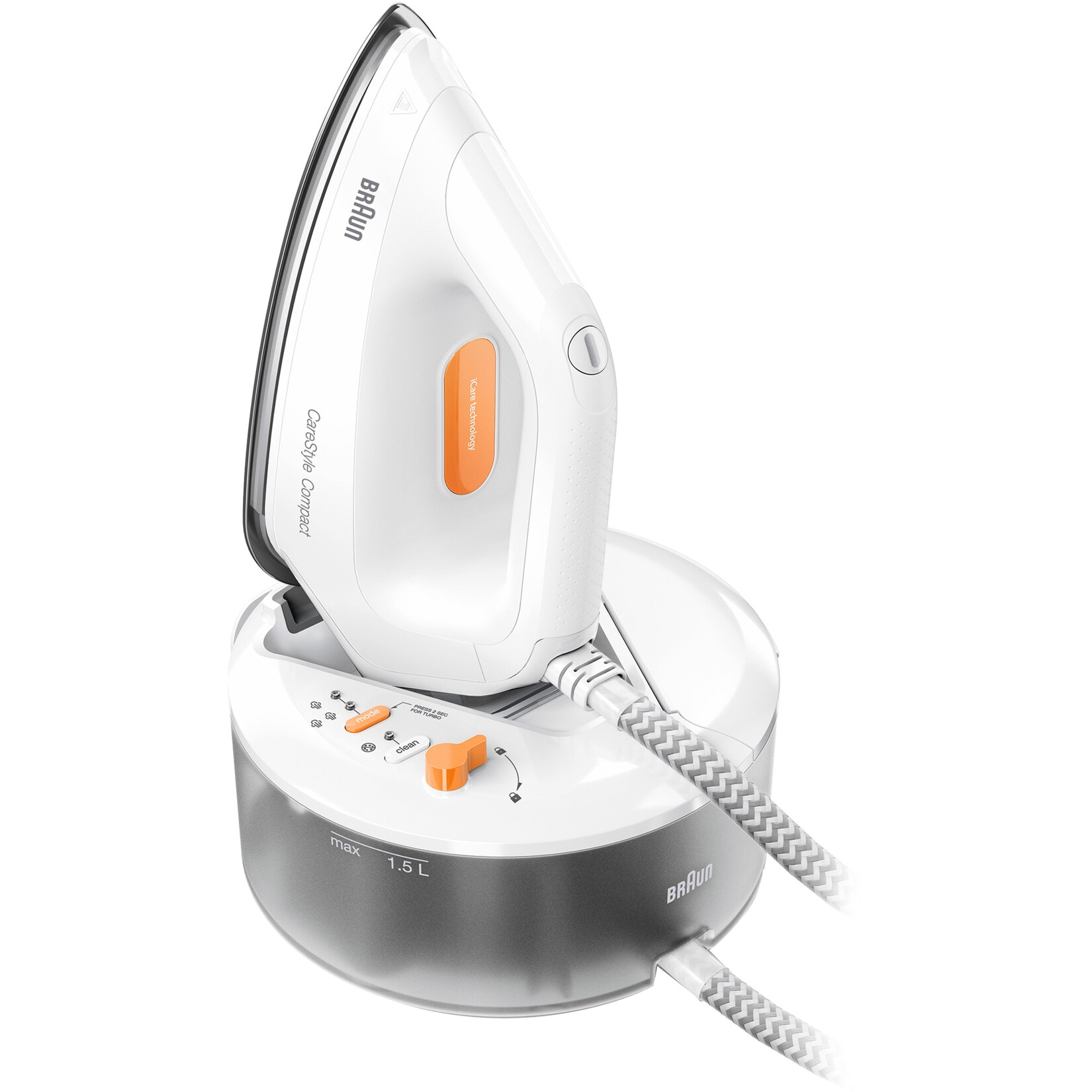 Braun Dampfbügelstation CareStyle Compact IS 2132 WH | 08021098280596