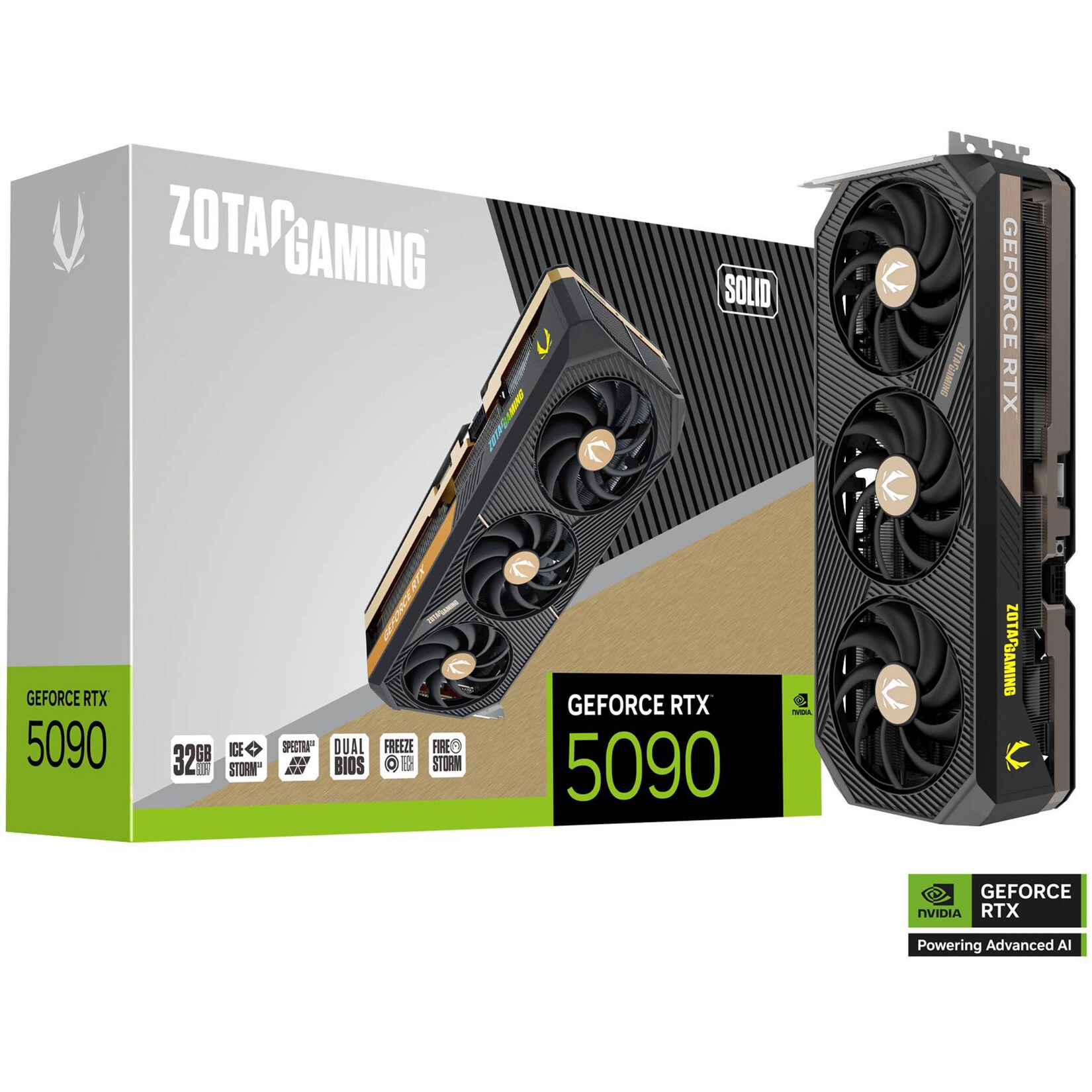 ZOTAC Grafikkarte GeForce RTX 5090 SOLID | 08886307700025