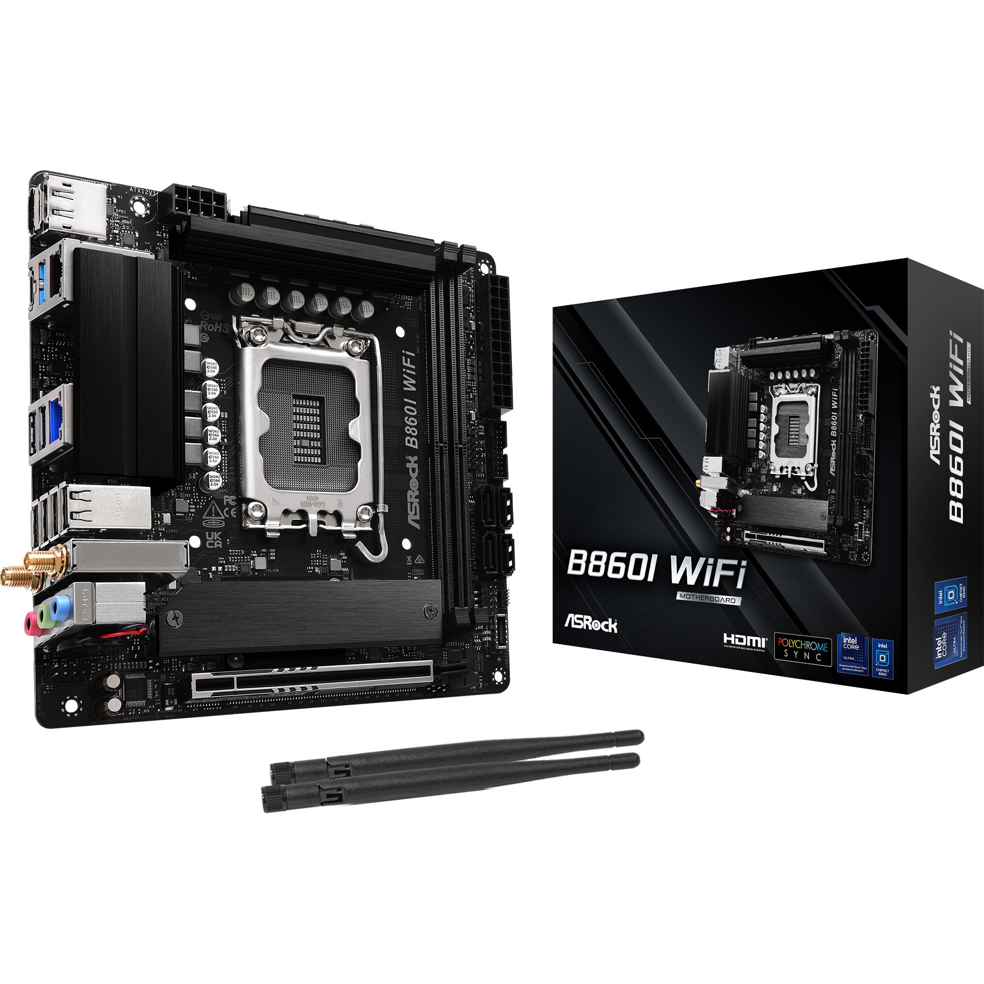Asrock Mainboard B860I WiFi - Bild 1