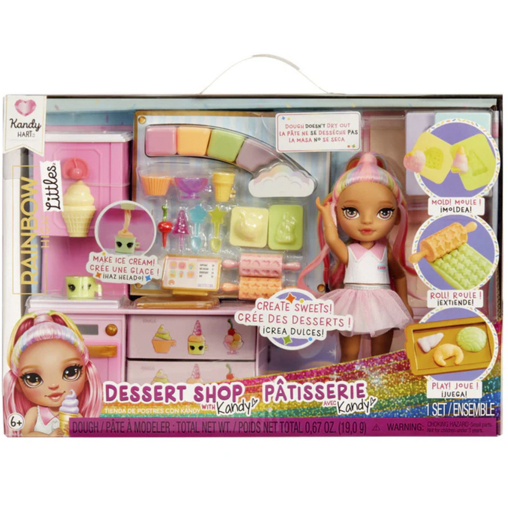 MGA Entertainment Spielfigur Rainbow High Little - Dessert Shop with Kandy Spielset - Bild 1
