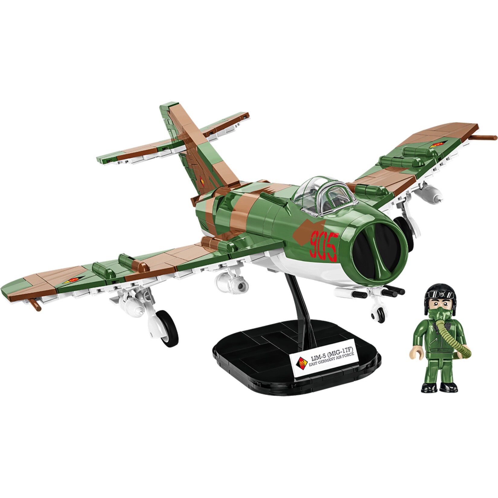 COBI Konstruktionsspielzeug Lim-5 ( MiG-17F ) East Germany Air Force | 05902251058258