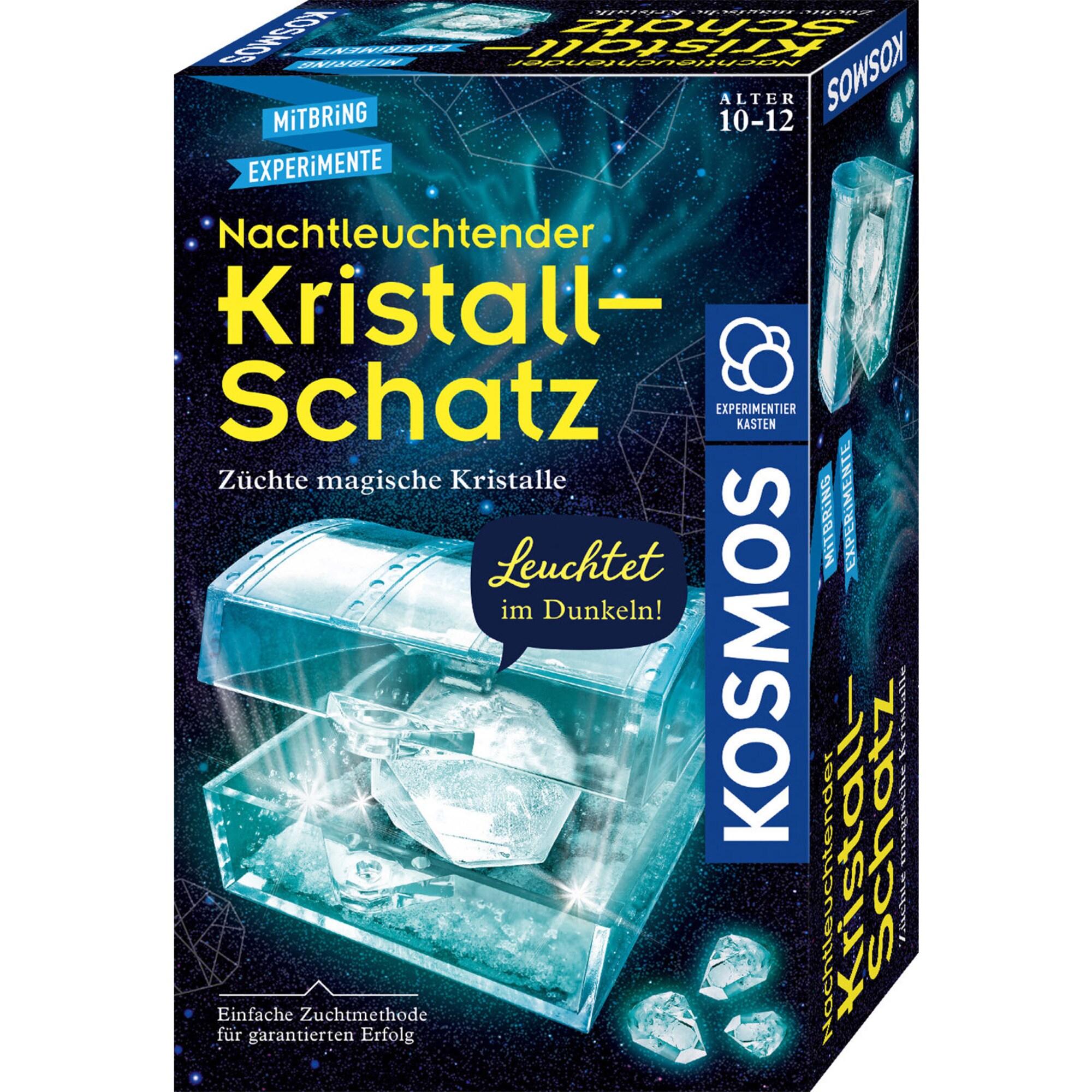 Kosmos Experimentierkasten Nachtleuchtender Kristall-Schatz - Bild 1