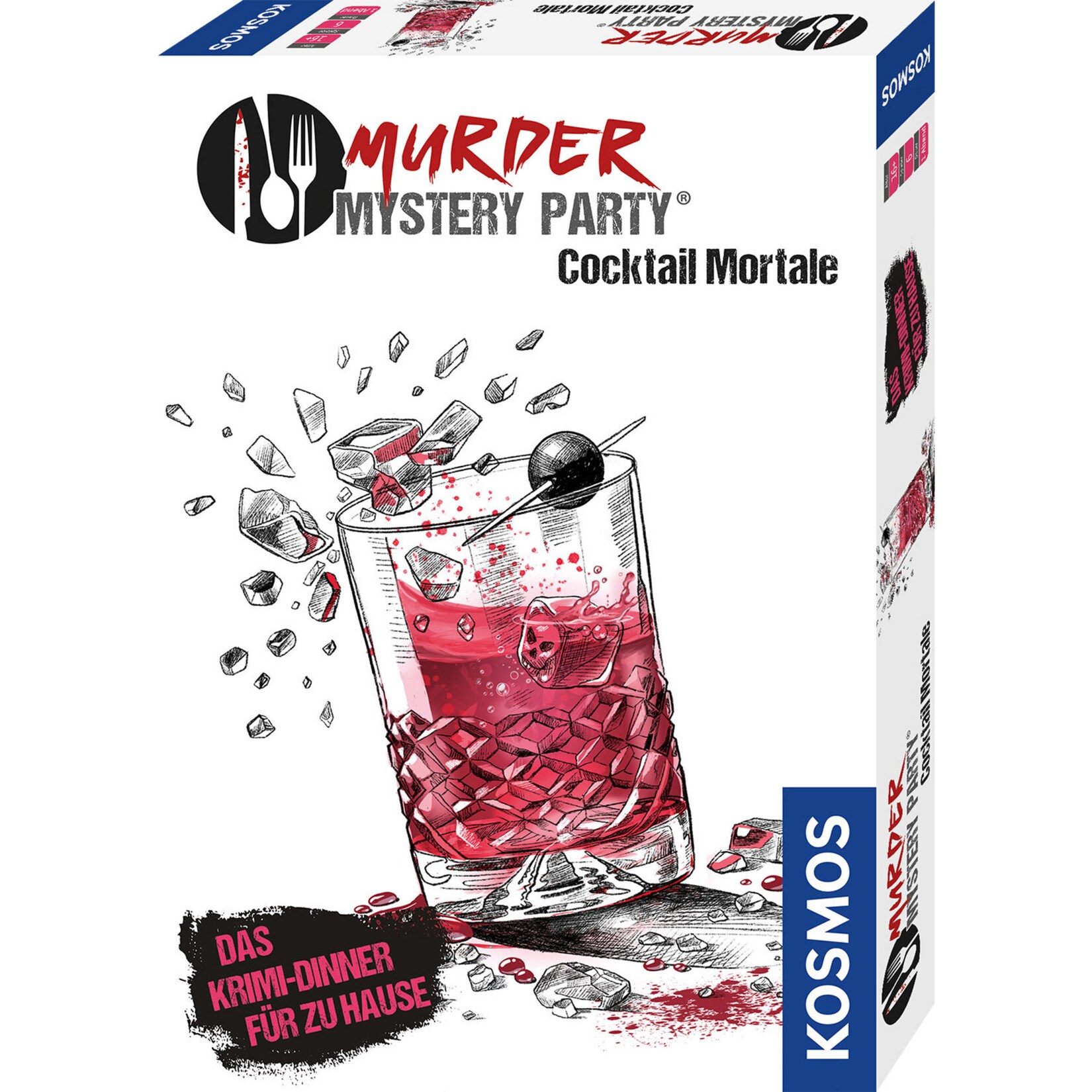 Kosmos Partyspiel Murder Mystery Party: Cocktail Mortale | 04002051685034