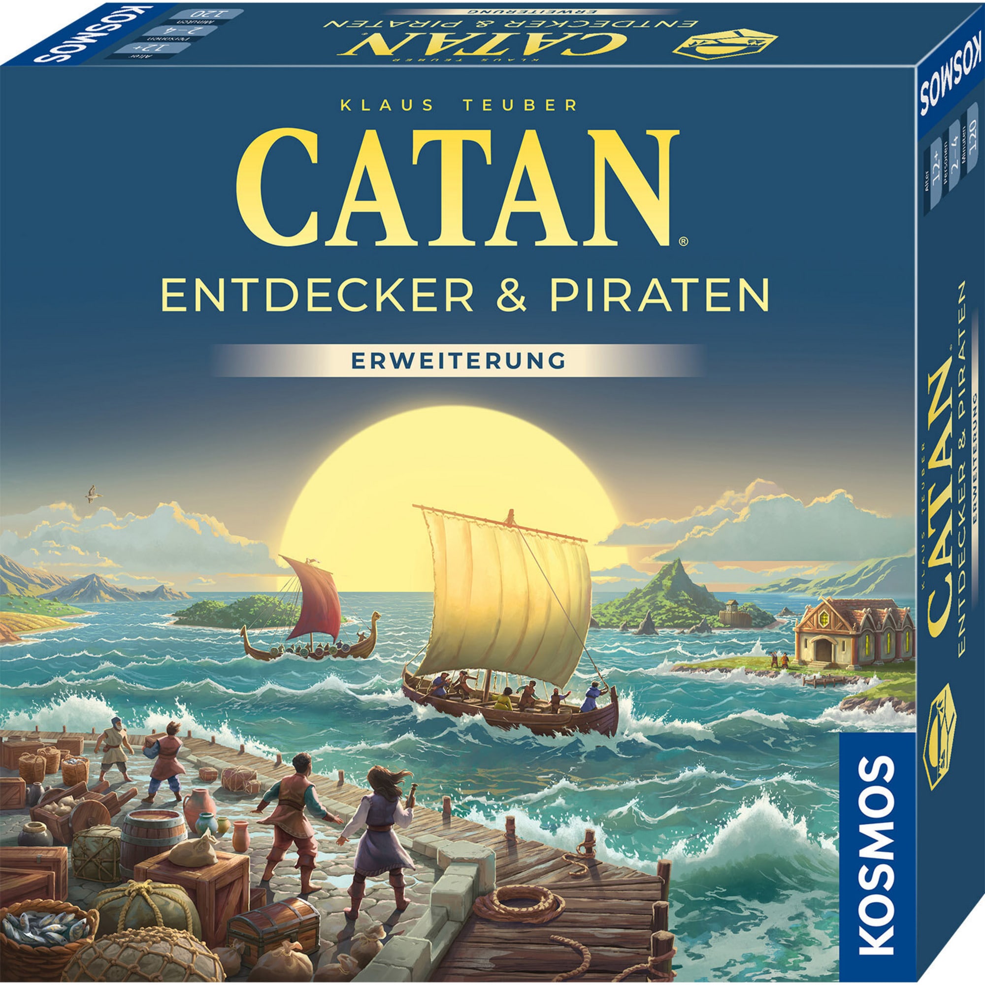 Kosmos Brettspiel CATAN - Entdecker & Piraten - Bild 1