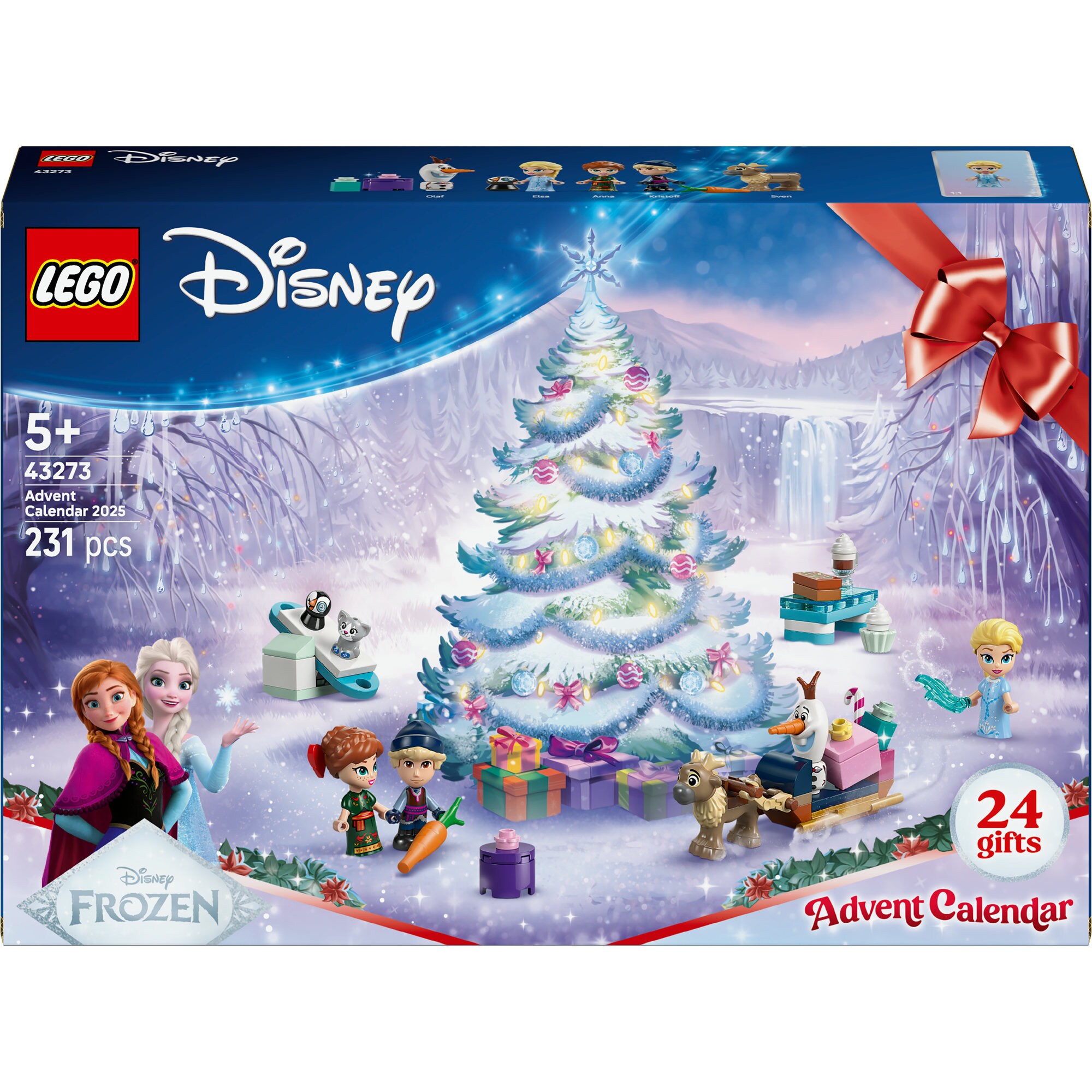 LEGO Konstruktionsspielzeug Disney Frozen Adventskalender 2025 - Bild 1