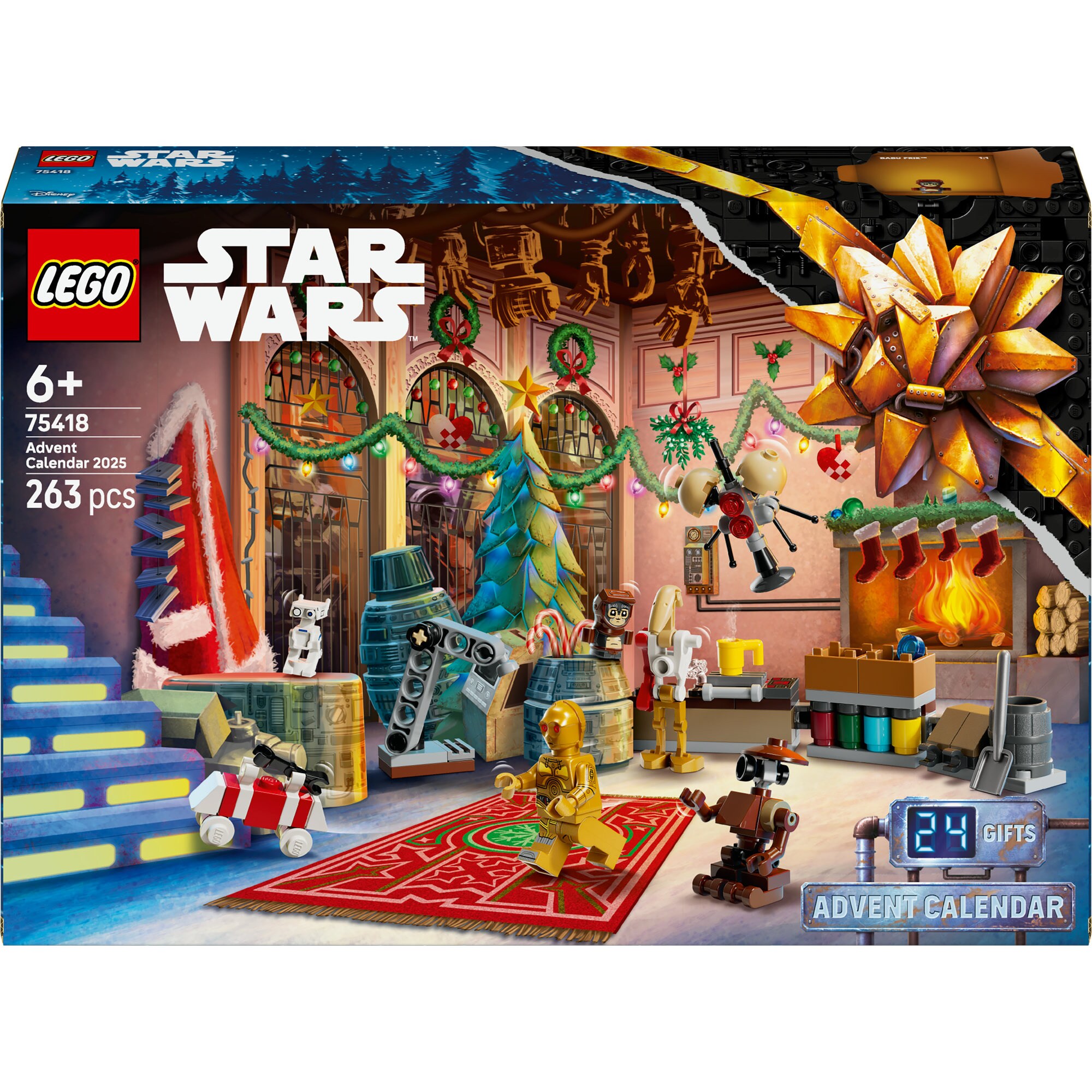 LEGO Konstruktionsspielzeug Star Wars Adventskalender 2025 - Bild 1
