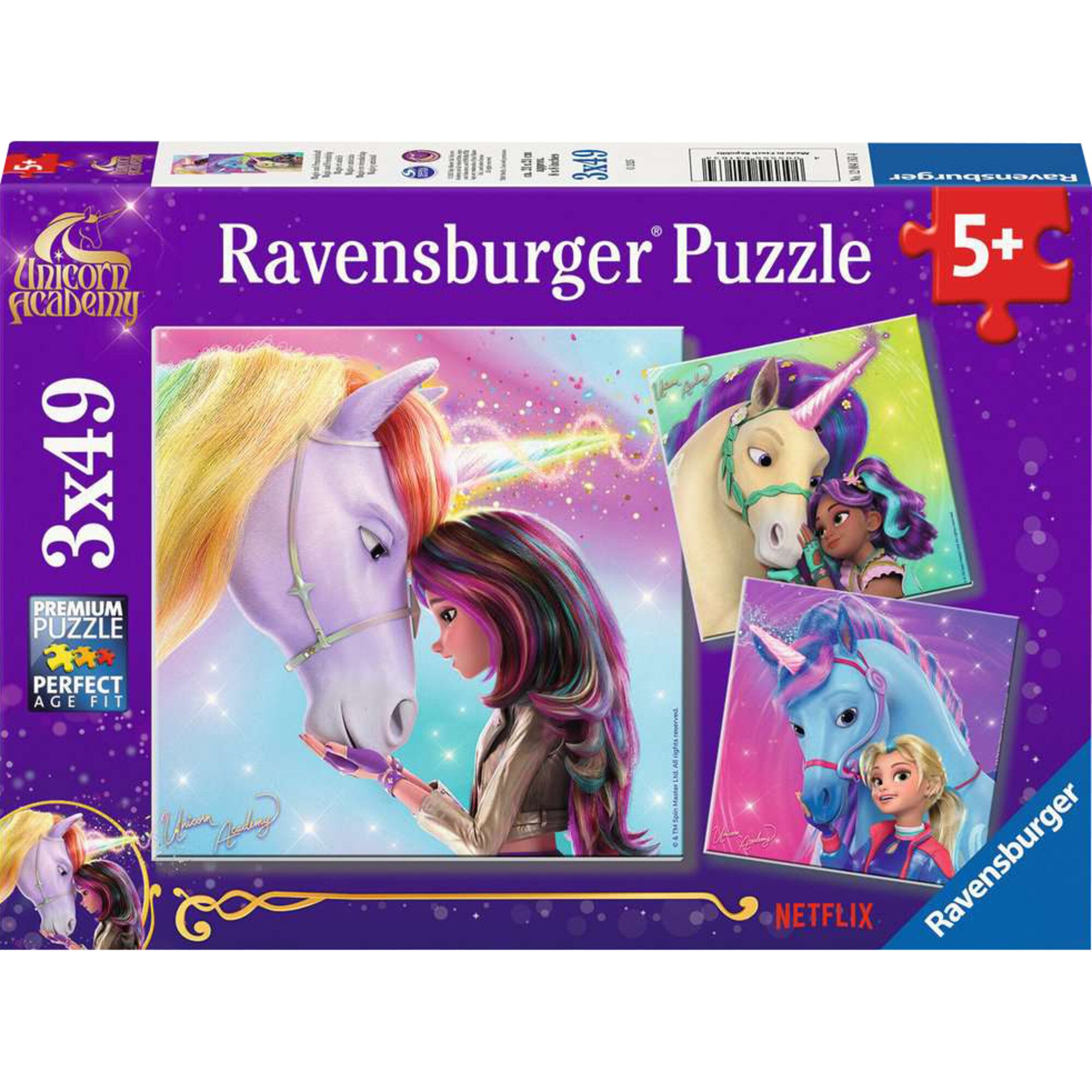 Ravensburger Puzzle Kinderpuzzle Unicorn Academy - Magie und Freundschaft - Bild 1