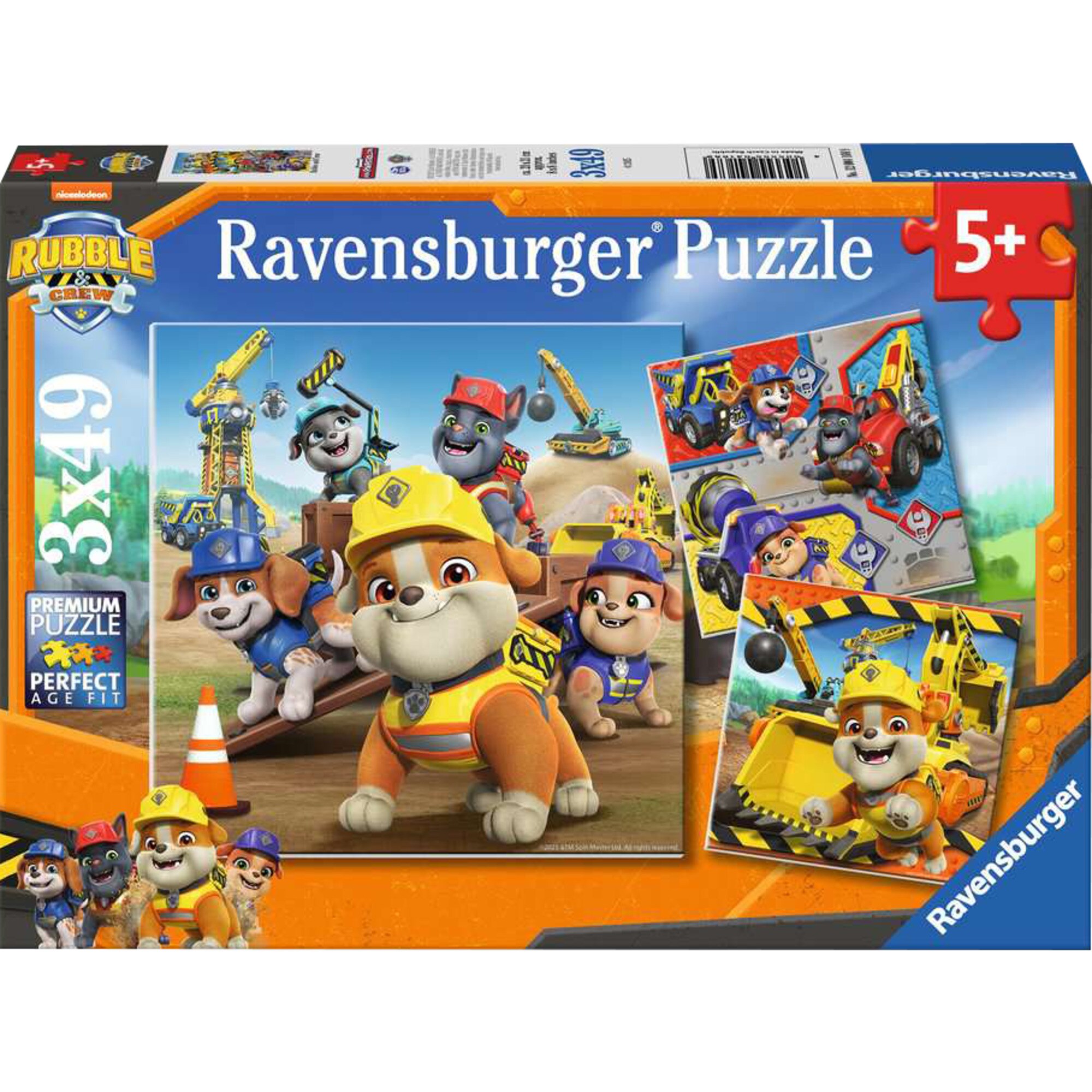 Ravensburger Puzzle Kinderpuzzle Rubble & Crew Arbeitsfahrzeuge - Bild 1