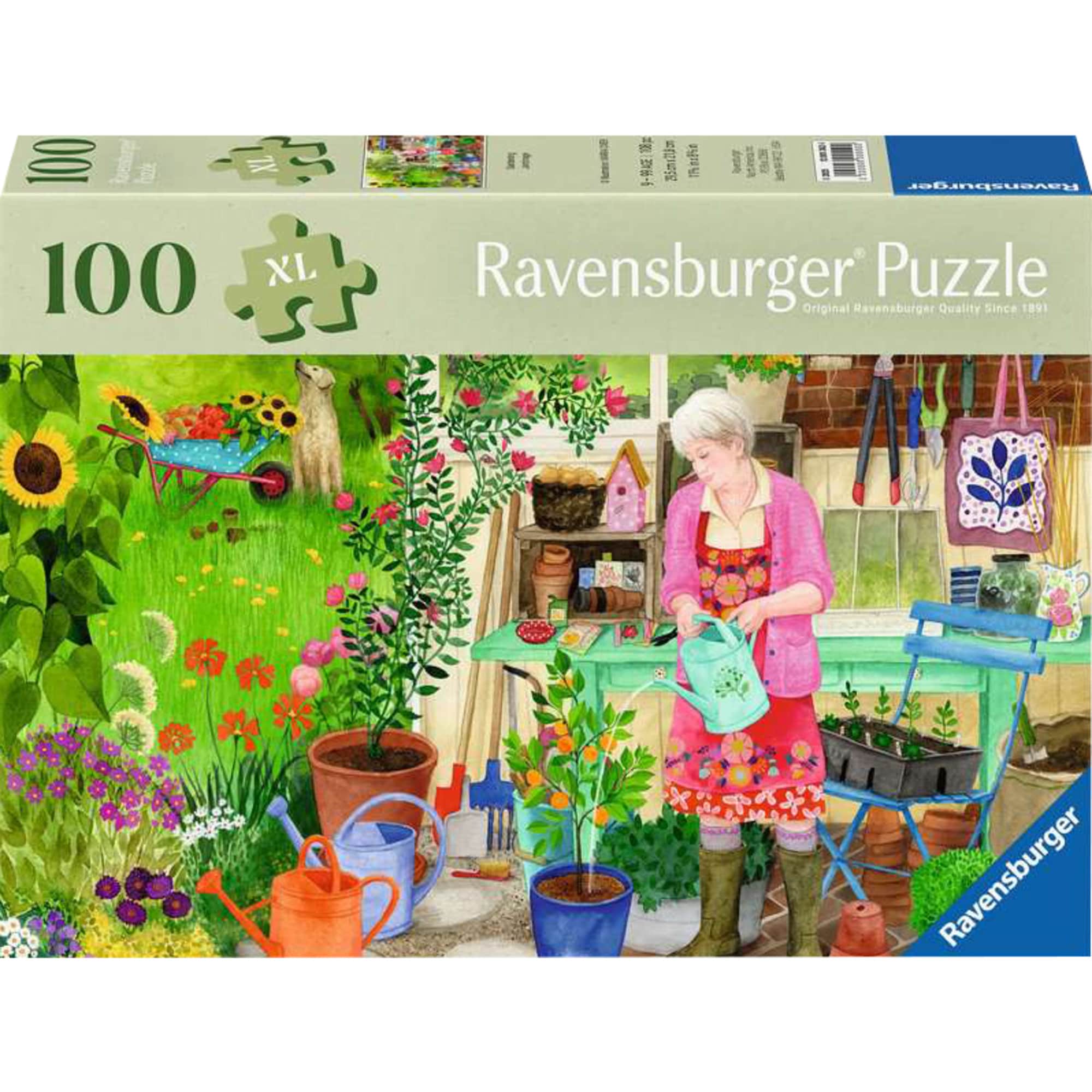 Ravensburger Puzzle Feel Well & Puzzle - Gartenarbeit - Bild 1
