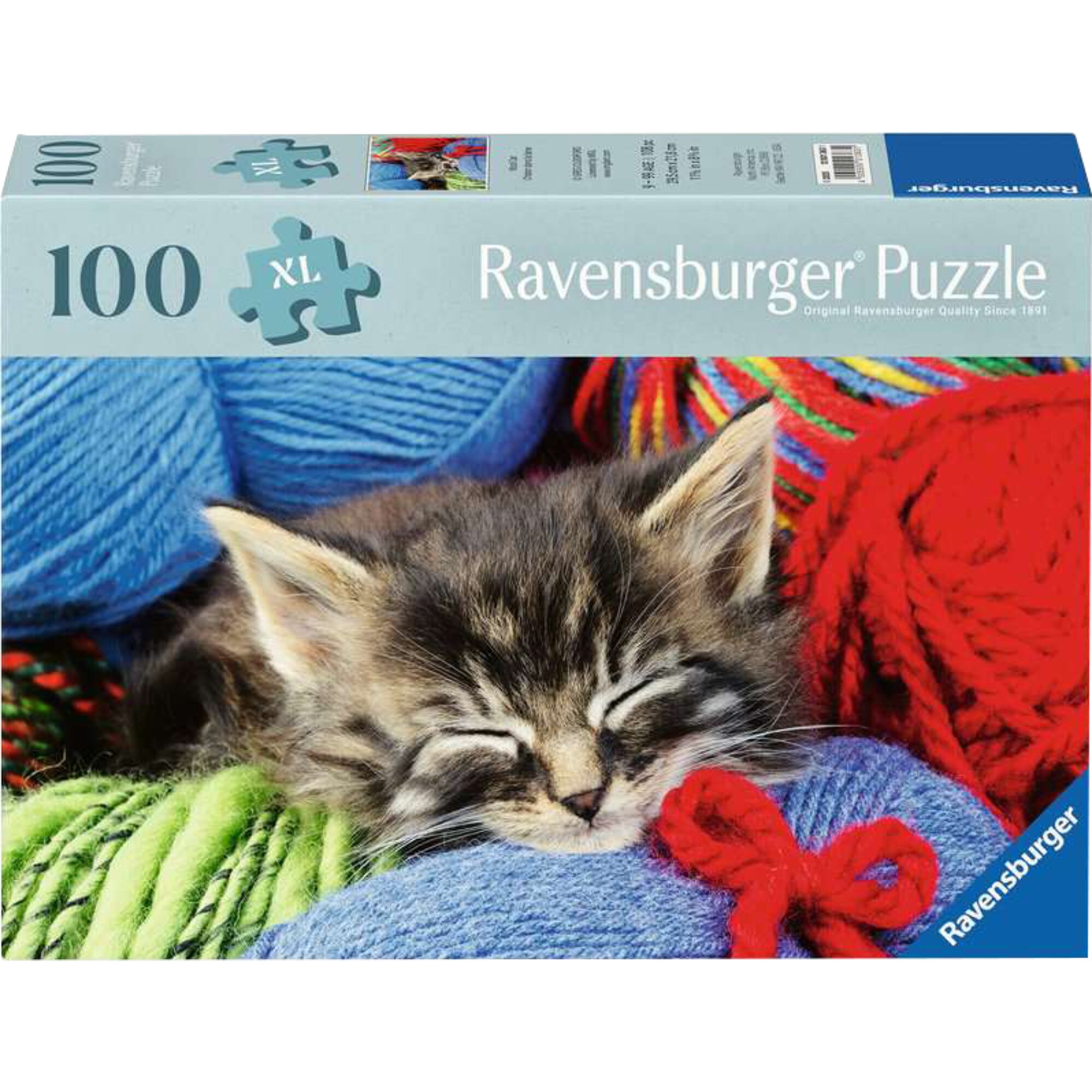 Ravensburger Puzzle Feel Well & Puzzle - Wollk&auml;tzchen - Bild 1