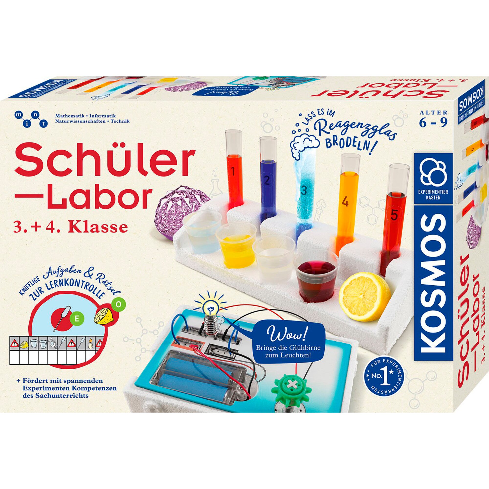 Kosmos Experimentierkasten Sch&uuml;lerlabor 3. + 4. Klasse - Bild 1