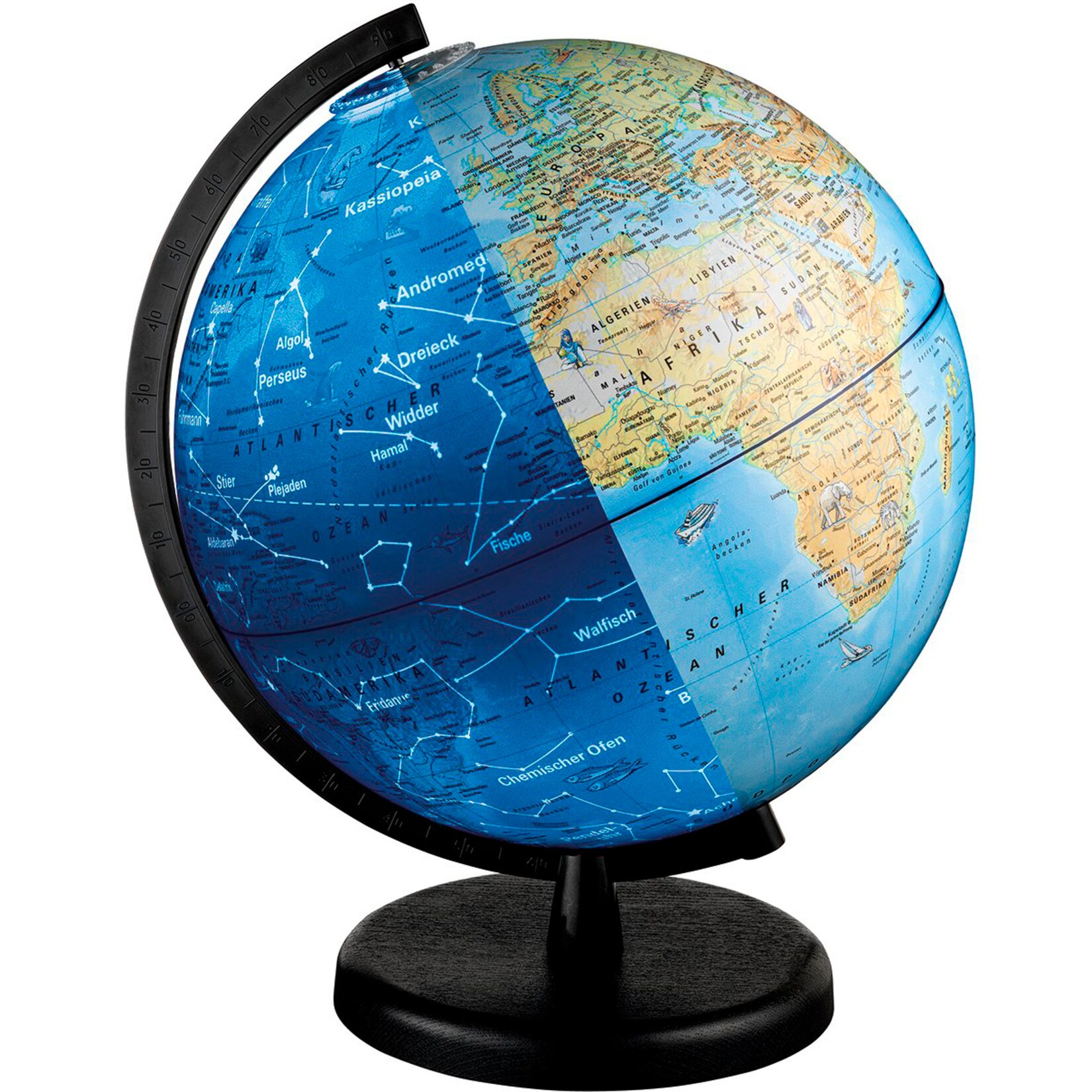 Kosmos Experimentierkasten Tag & Nacht Globus | 04002051673017