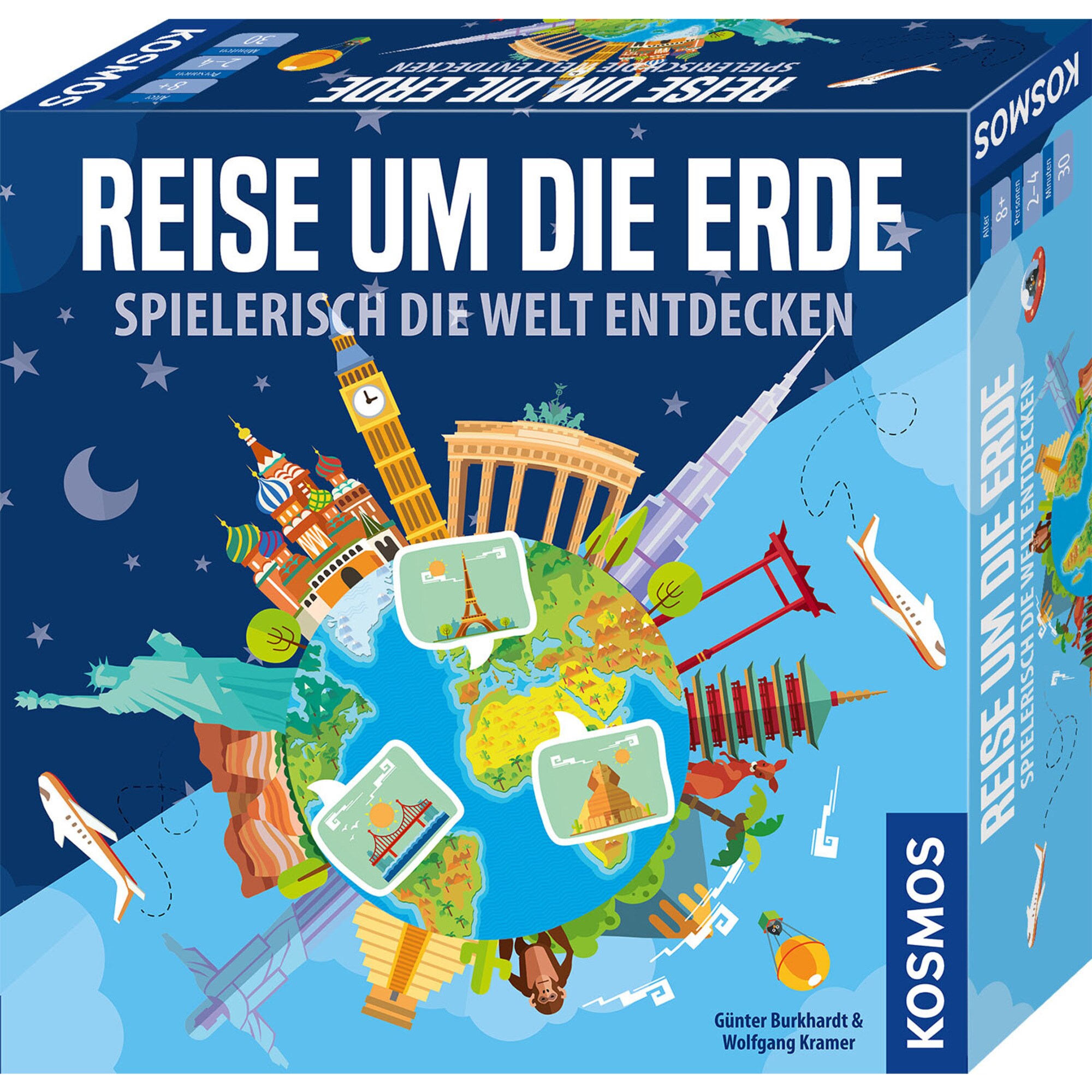 Kosmos Brettspiel Reise um die Erde - Bild 1