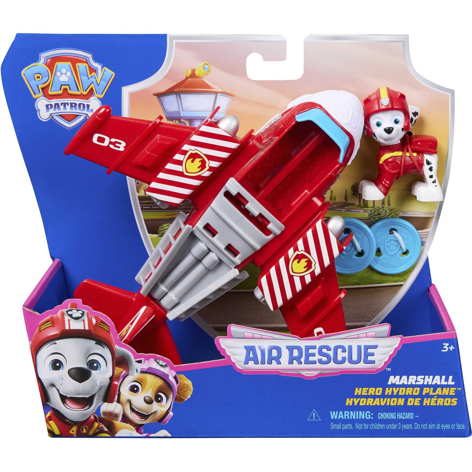 Spin Master Spielfahrzeug Paw Patrol Air Rescue - Marshalls Feuerwehrflugzeug - Bild 1
