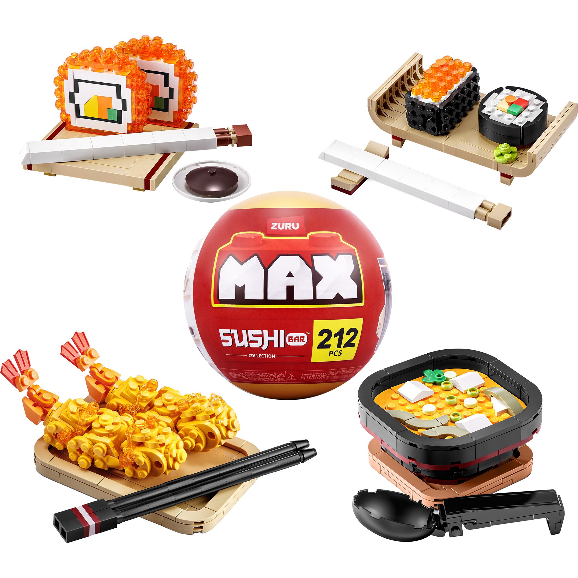 ZURU Konstruktionsspielzeug MAX Premium Snacks - Sushi Bar - Bild 1