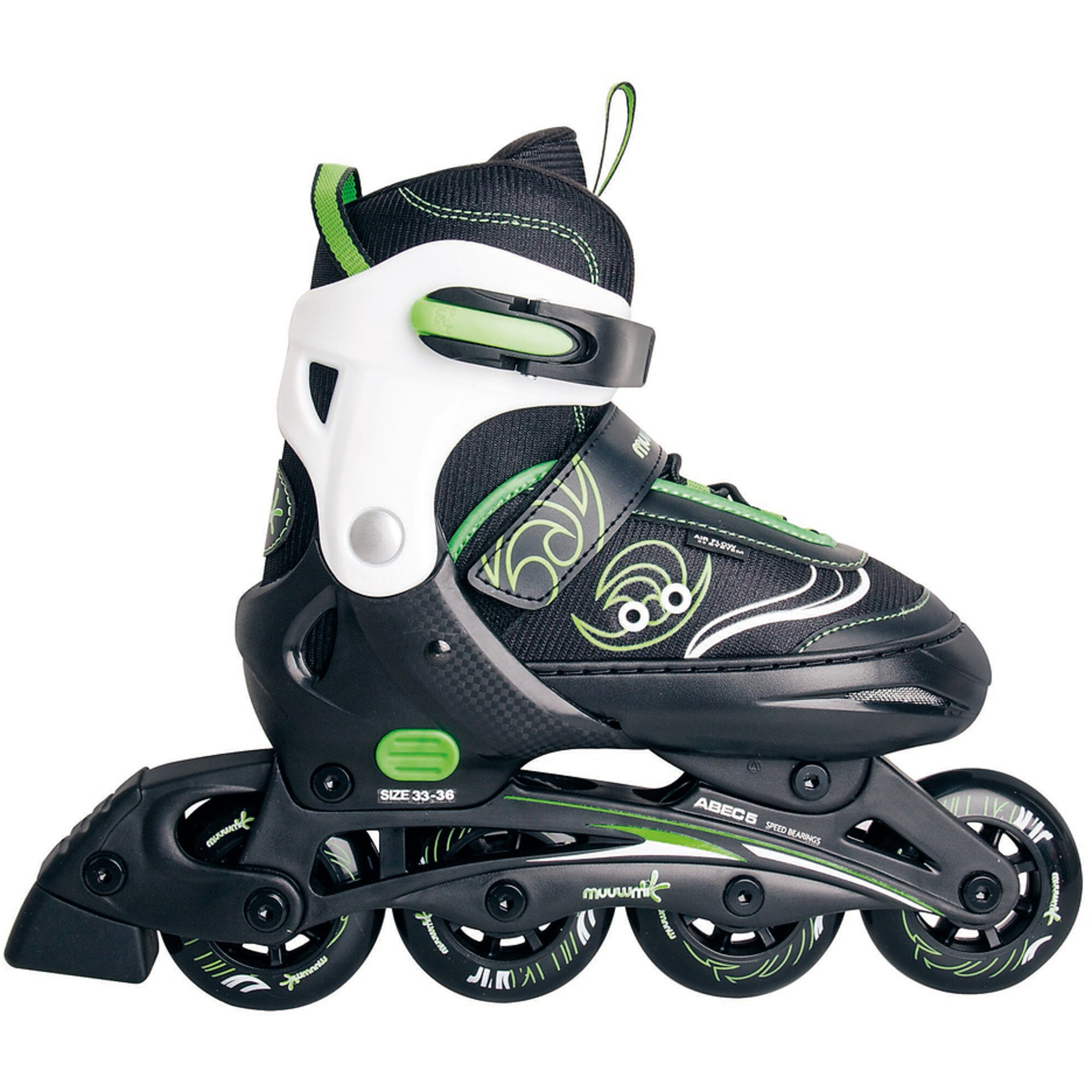 Muuwmi Inline-Skates Verstellbare Kinderinliner Gr. 37-40 - Bild 1