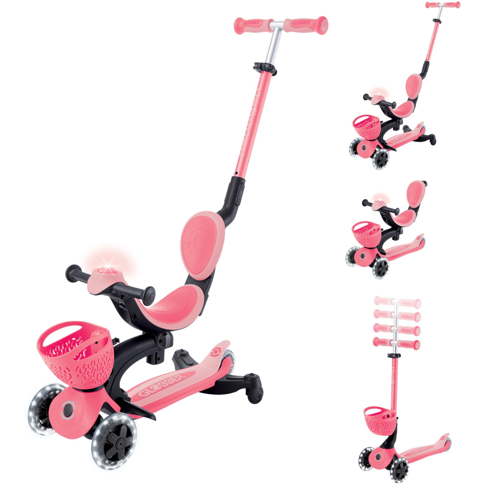 GLOBBER Scooter Go-Up Baby Lights 360 | 04895224410720