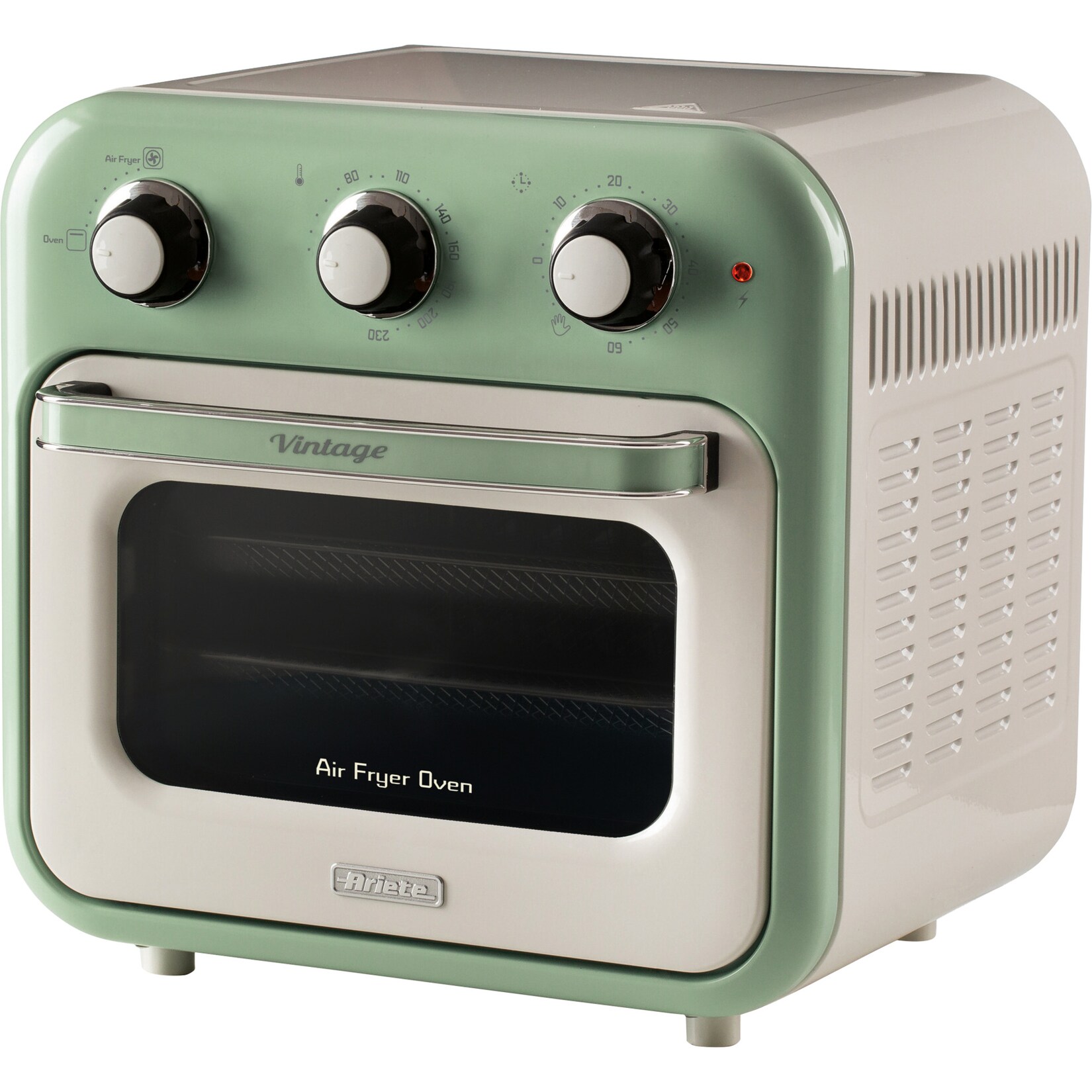 Ariete Heißluftfritteuse Heißluftfritteuse und Mini-Ofen 3in1 Vintage Green | 08003705122444
