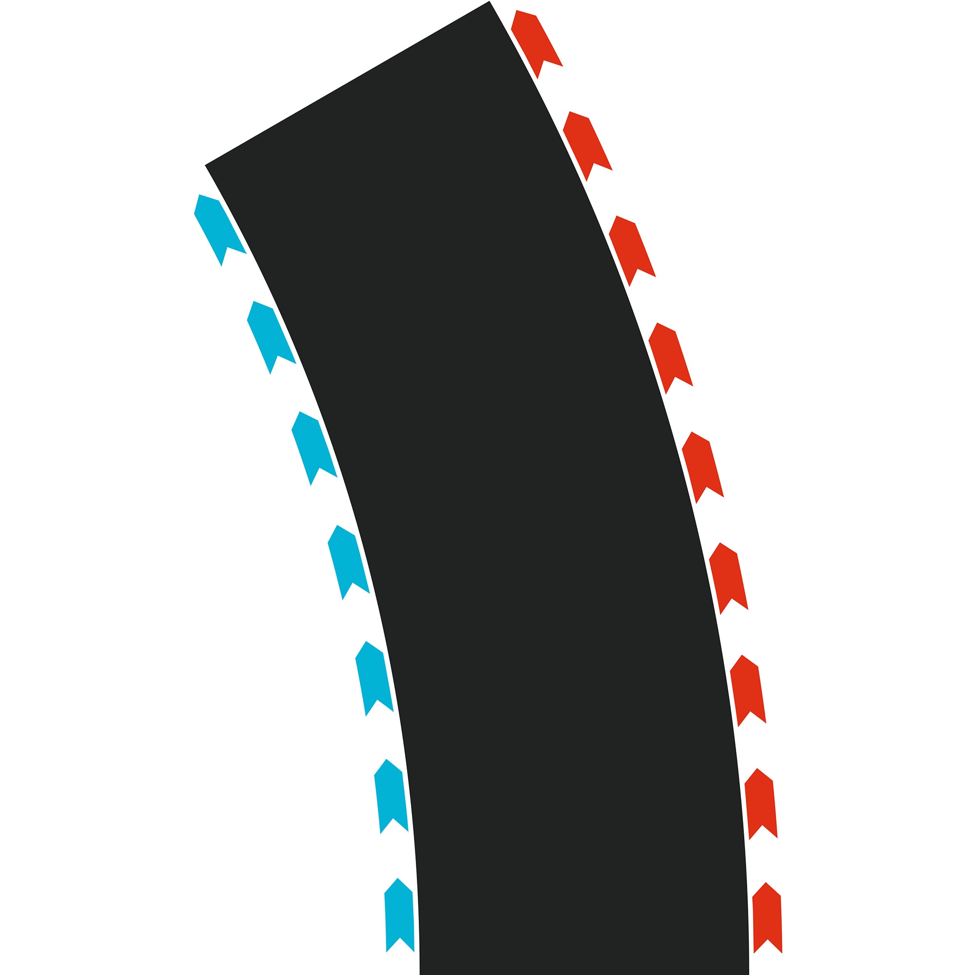 Carrera Rennbahn HYBRID Curves Radius 30&deg; - Bild 1