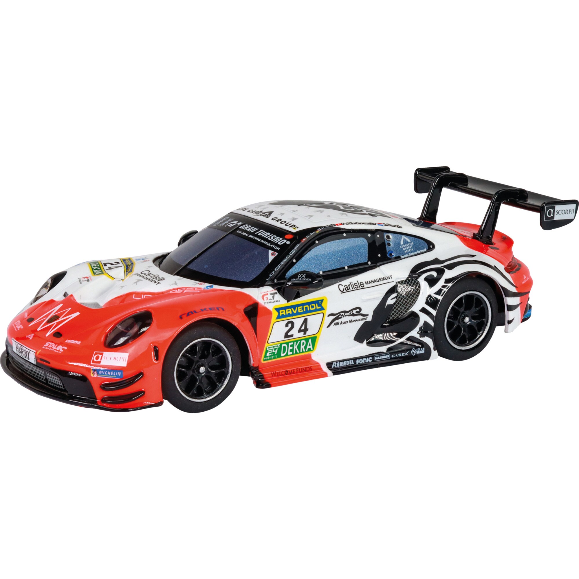 Carrera Rennwagen HYBRID Porsche 911 GT3 R "Lionspeed GP, No.24" - Bild 1