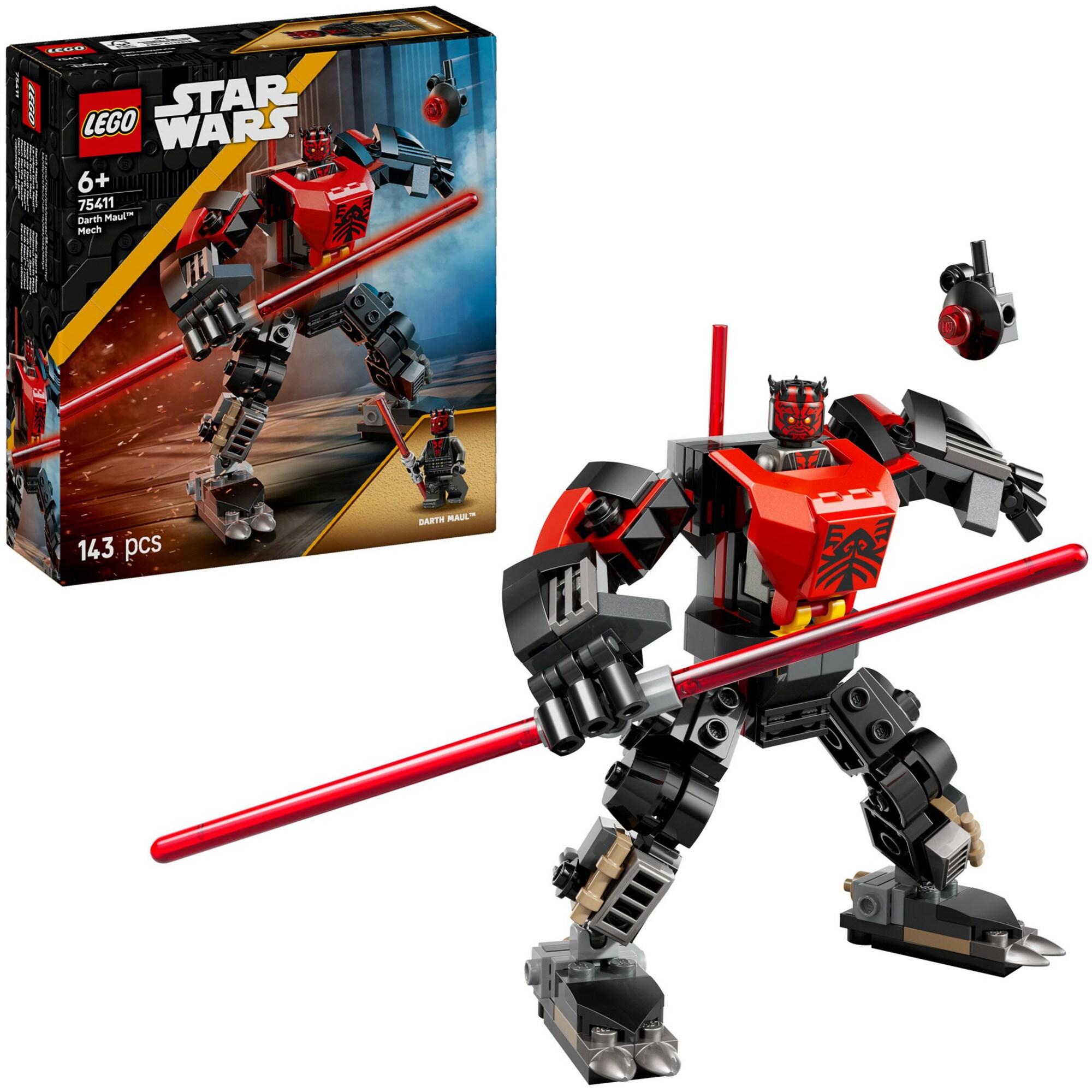 LEGO Konstruktionsspielzeug Star Wars Darth Maul Mech - Bild 1