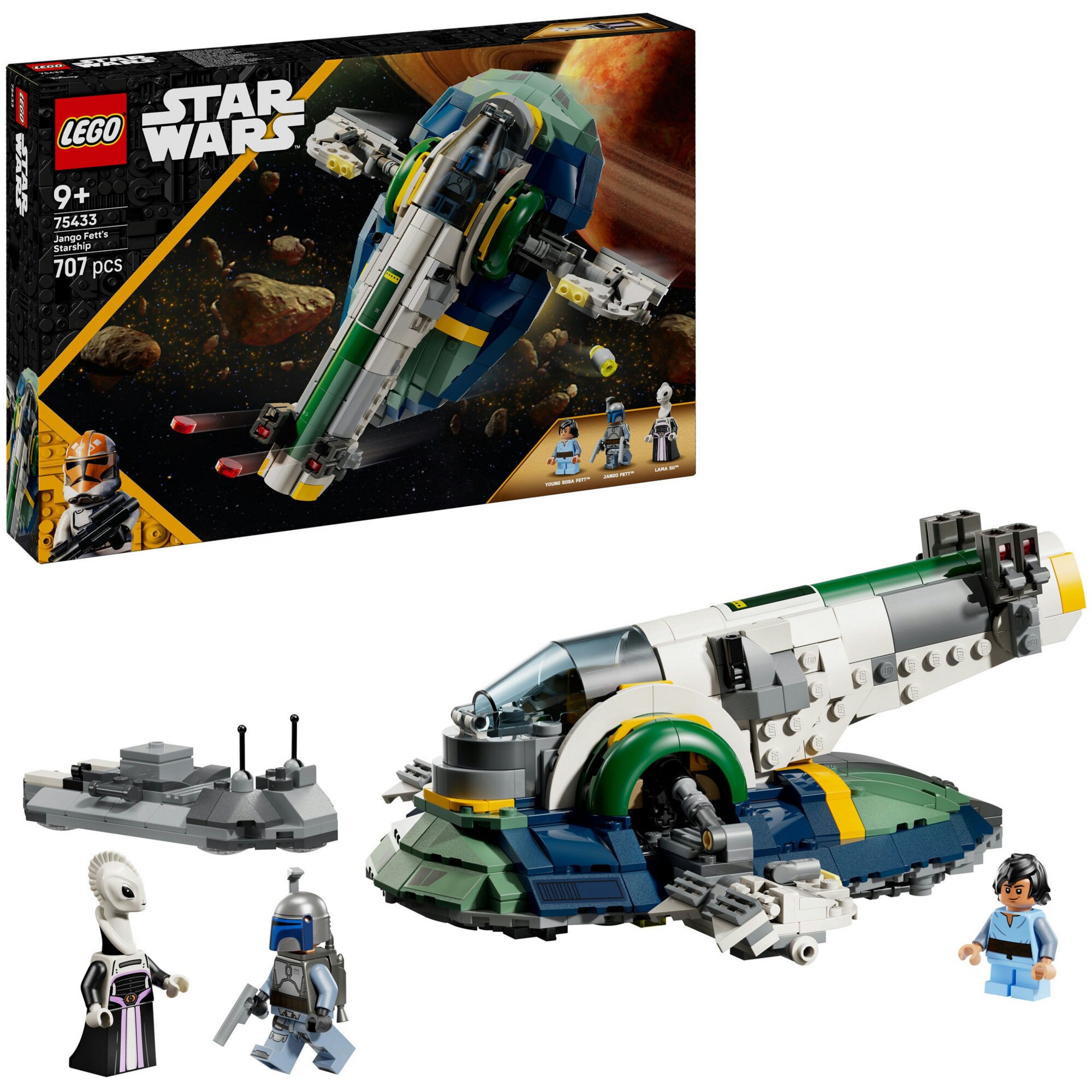 LEGO Konstruktionsspielzeug Star Wars Jango Fetts Sternenschiff - Bild 1