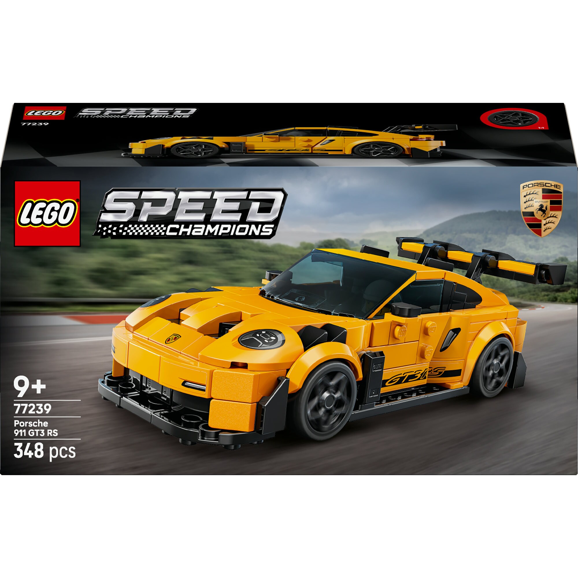 LEGO Konstruktionsspielzeug Speed Champions Porsche 911 GT3 RS Supersportwagen - Bild 1
