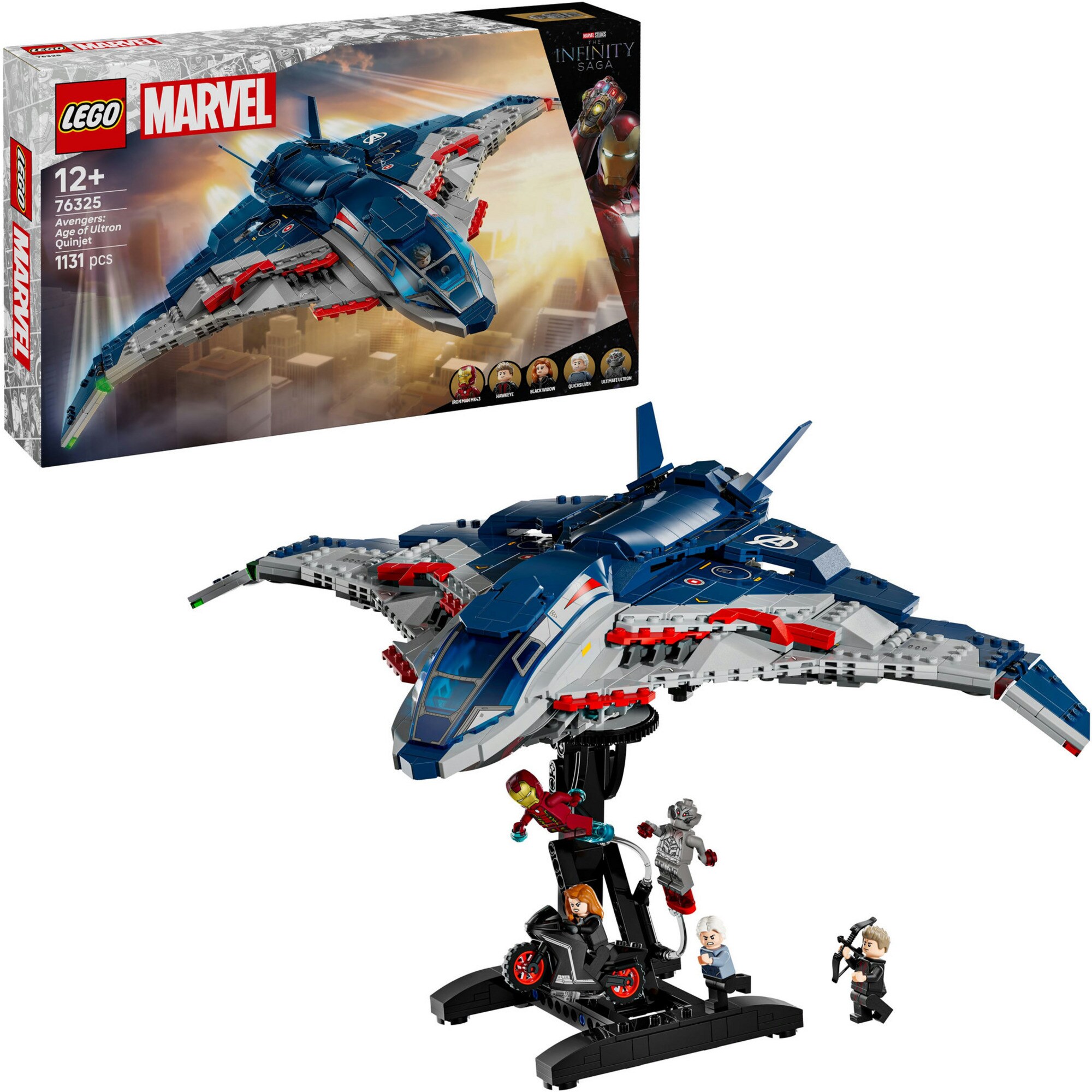 LEGO Konstruktionsspielzeug Marvel Super Heroes Avengers: Age of Ultron Quinjet - Bild 1