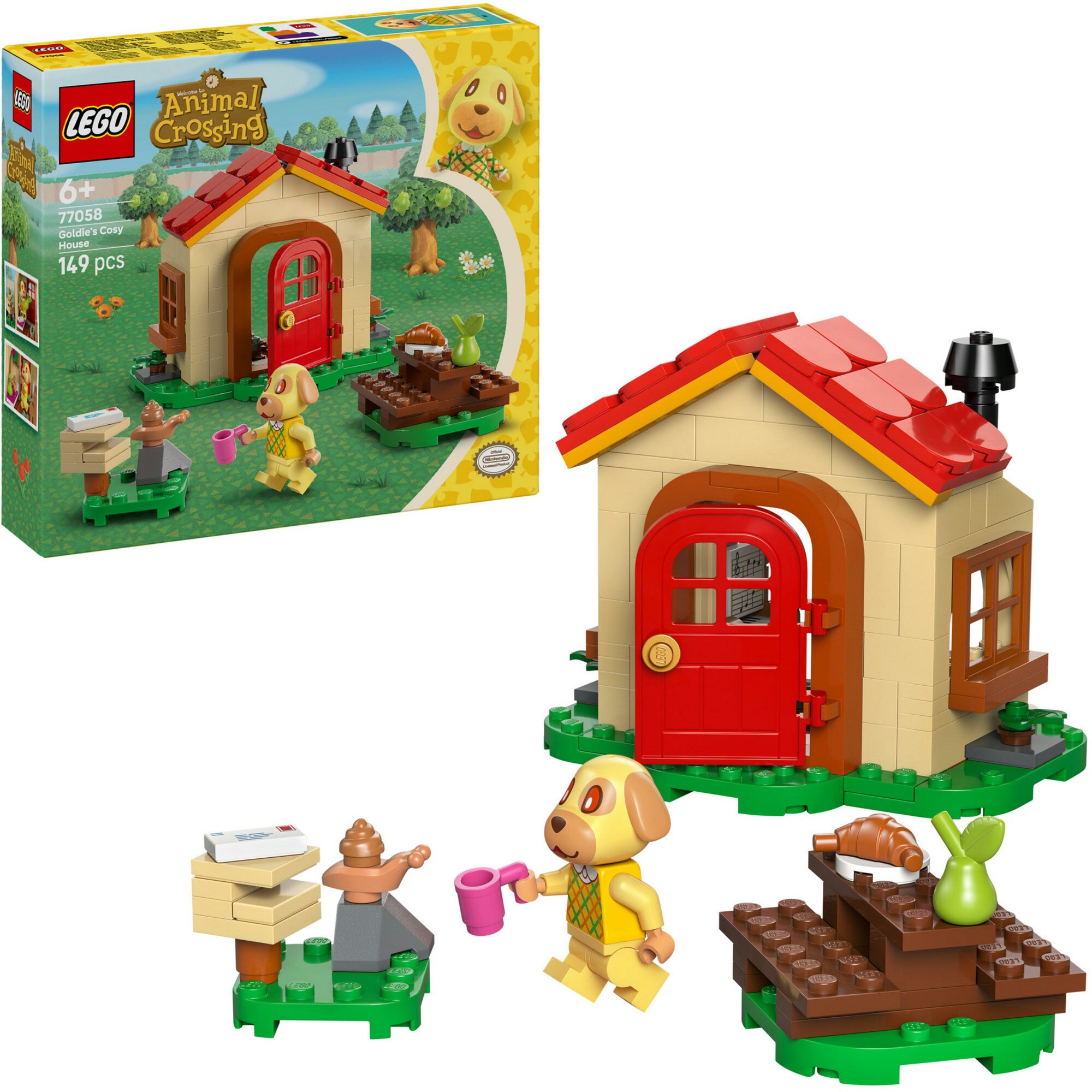 LEGO Konstruktionsspielzeug Animal Crossing Bienchens gem&uuml;tliches Haus - Bild 1