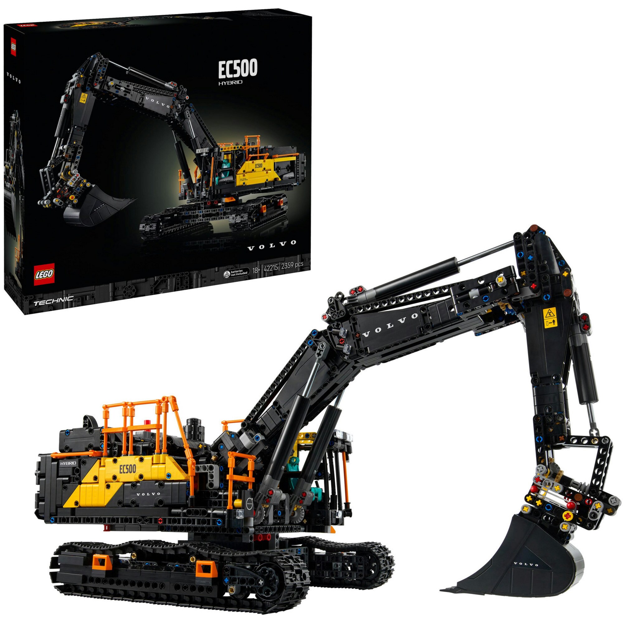 LEGO Konstruktionsspielzeug Technic Volvo EC500 Hybrid Bagger - Bild 1