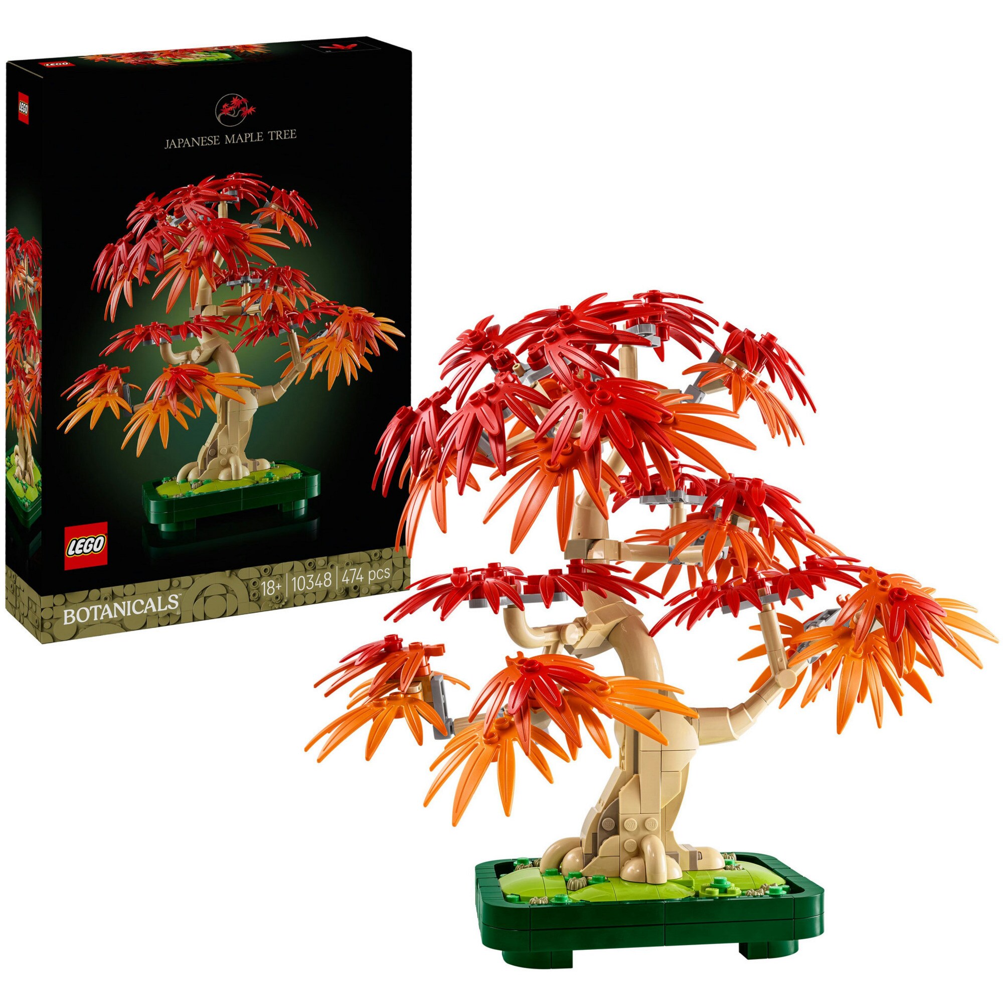 LEGO Konstruktionsspielzeug Botanicals Japanischer Roter Ahorn - Bonsai-Baum - Bild 1