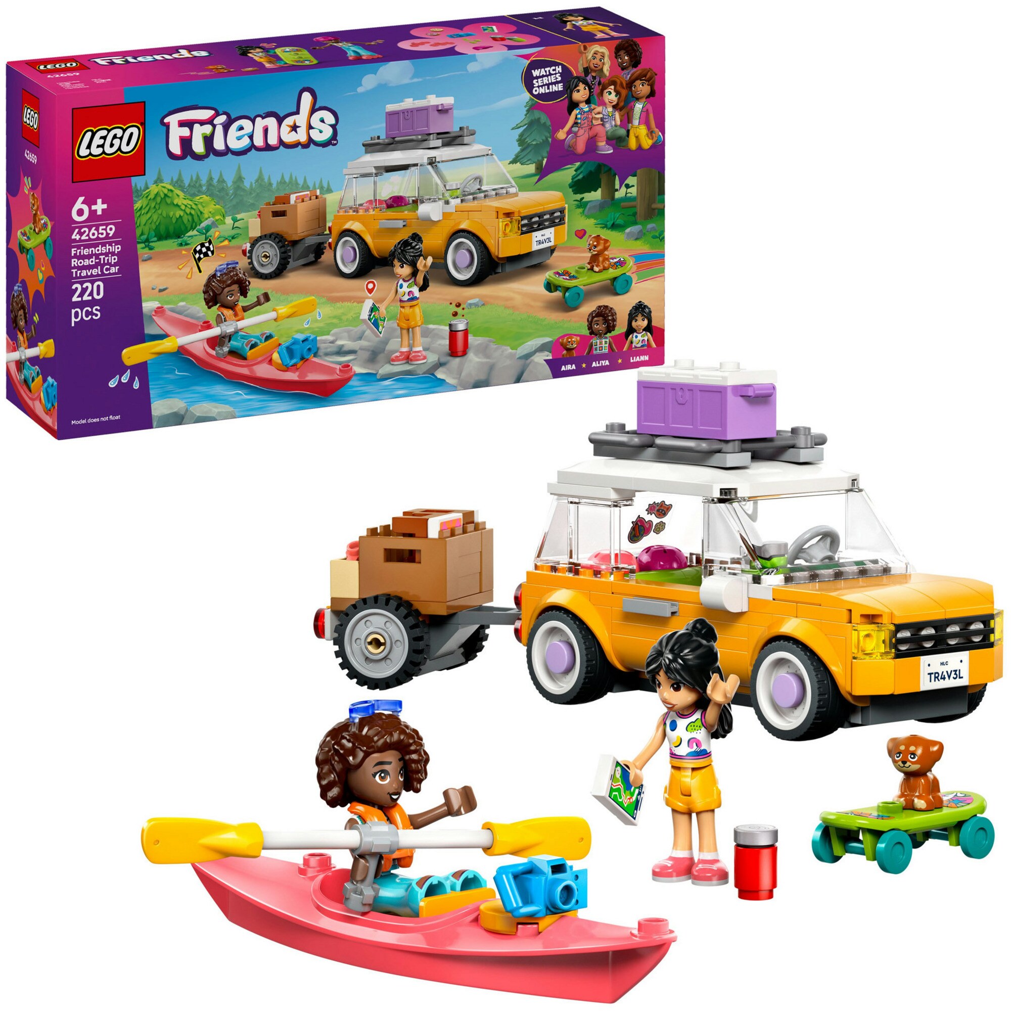 LEGO Konstruktionsspielzeug Friends Abenteuertrip mit Freunden - Bild 1