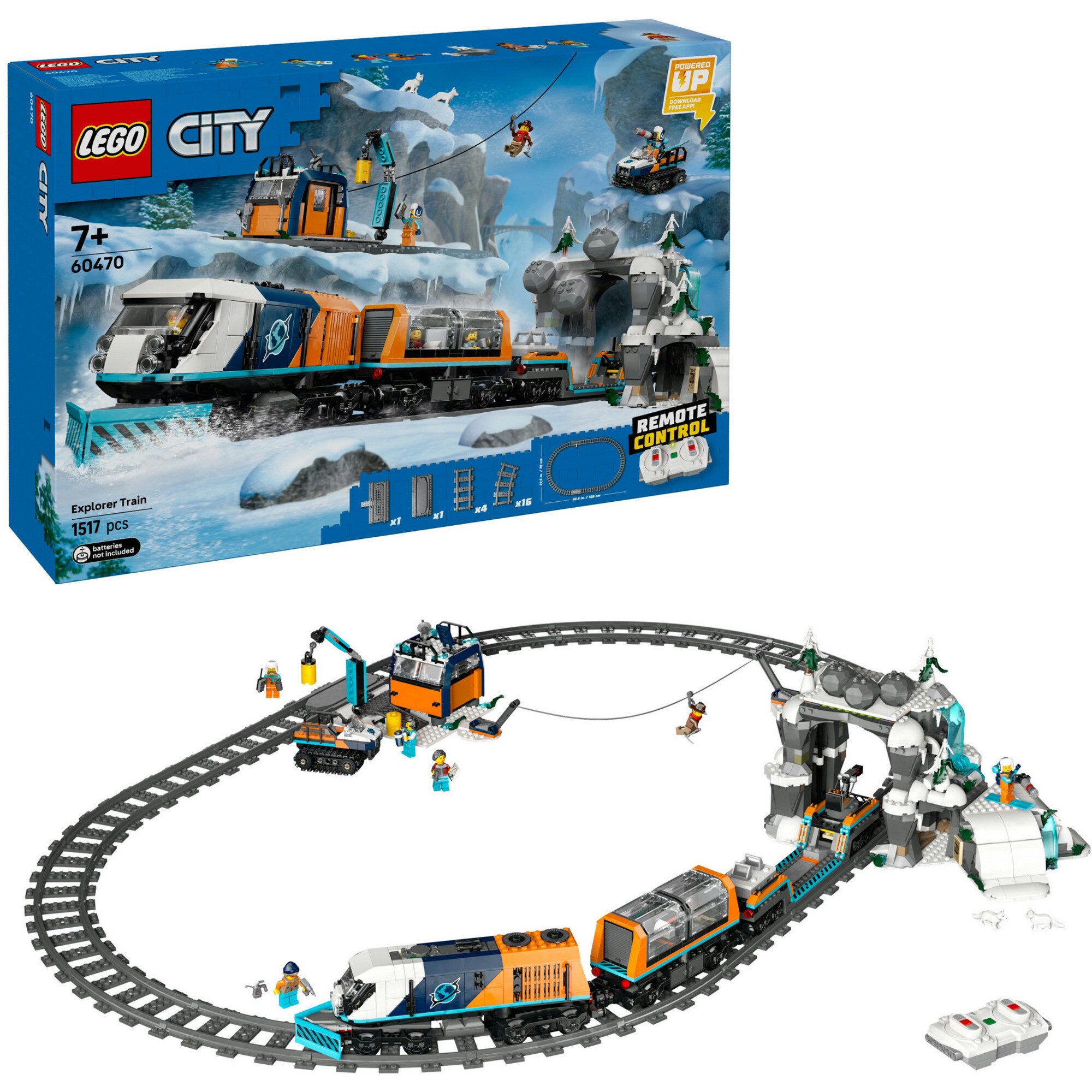 LEGO Konstruktionsspielzeug City Arktis-Polarexpress - Bild 1