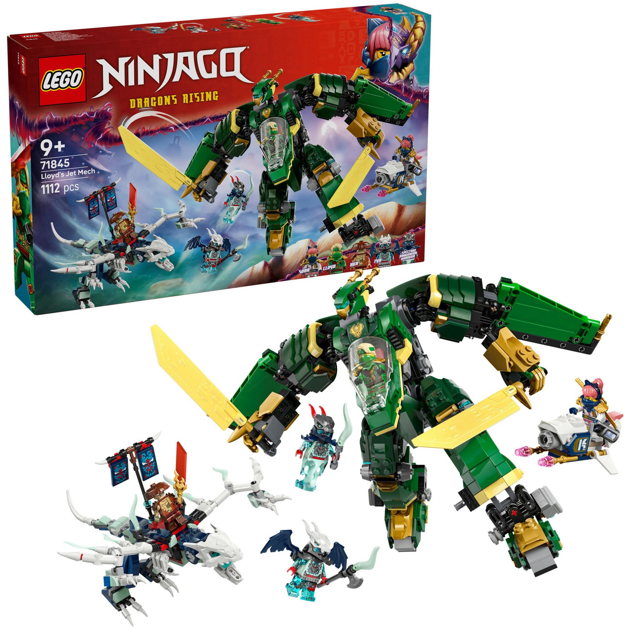 LEGO Konstruktionsspielzeug Ninjago Lloyds Jet-Mech - Bild 1