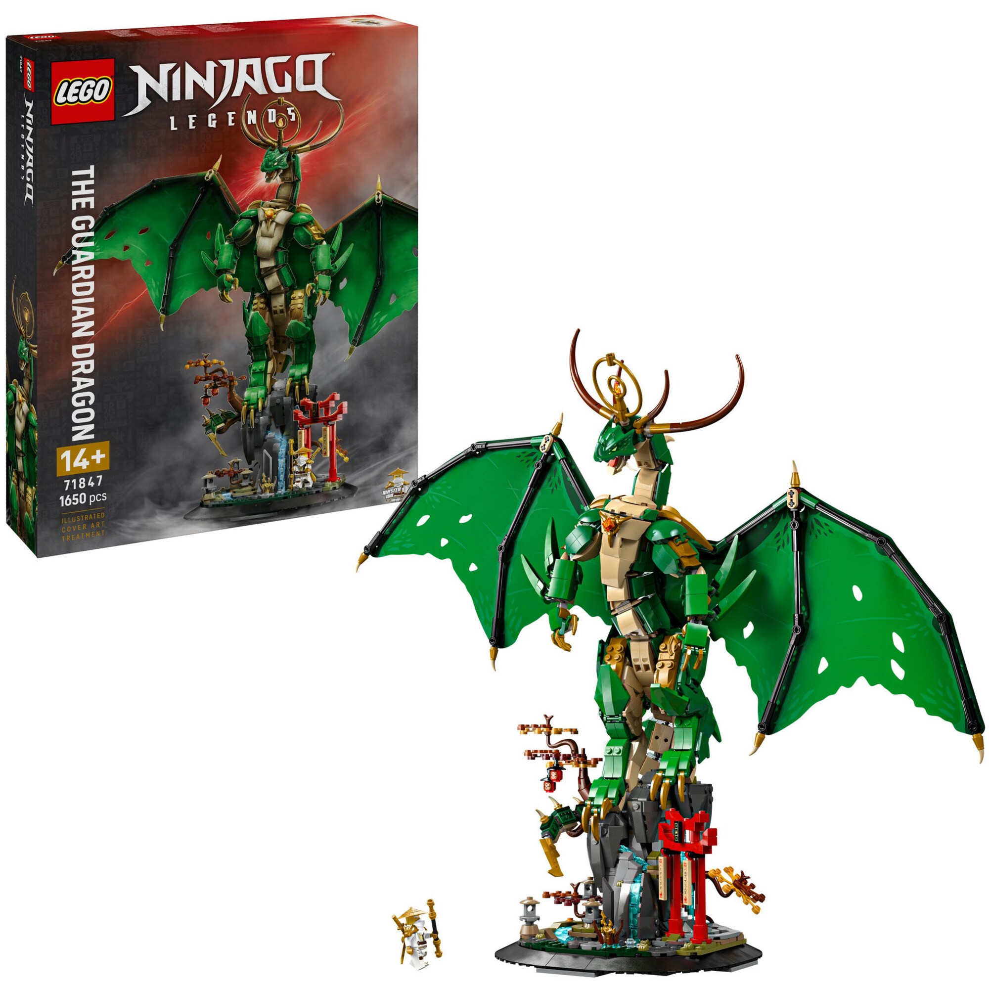 LEGO Konstruktionsspielzeug Ninjago Der W&auml;chterdrache - Bild 1