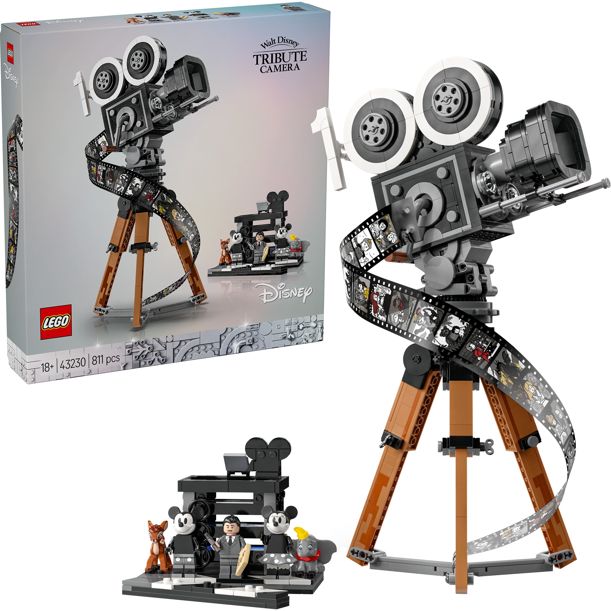 LEGO Konstruktionsspielzeug Disney Classic Kamera - Hommage an Walt Disney - Bild 1