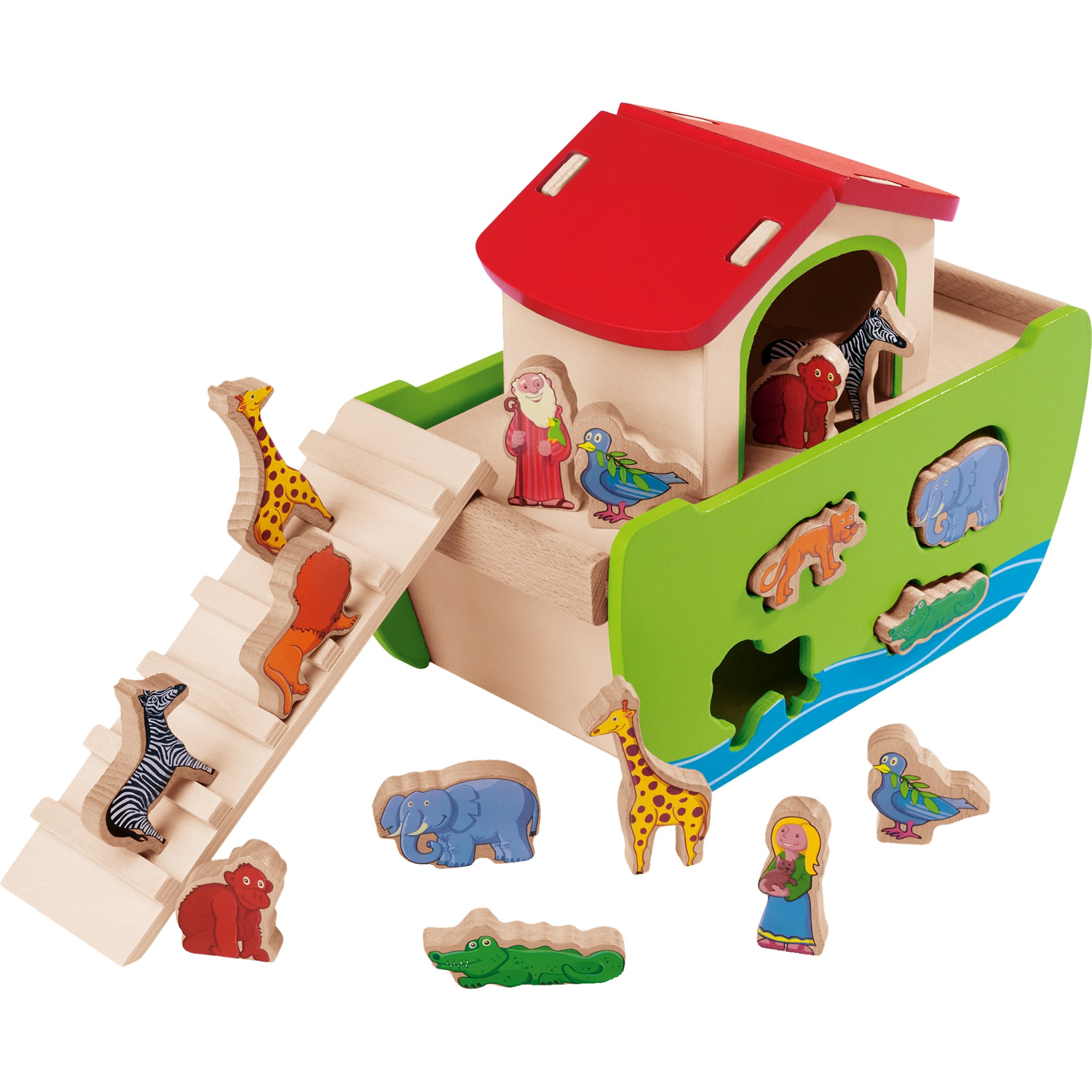 Eichhorn Geschicklichkeitsspiel Steckspiel Arche - Bild 1