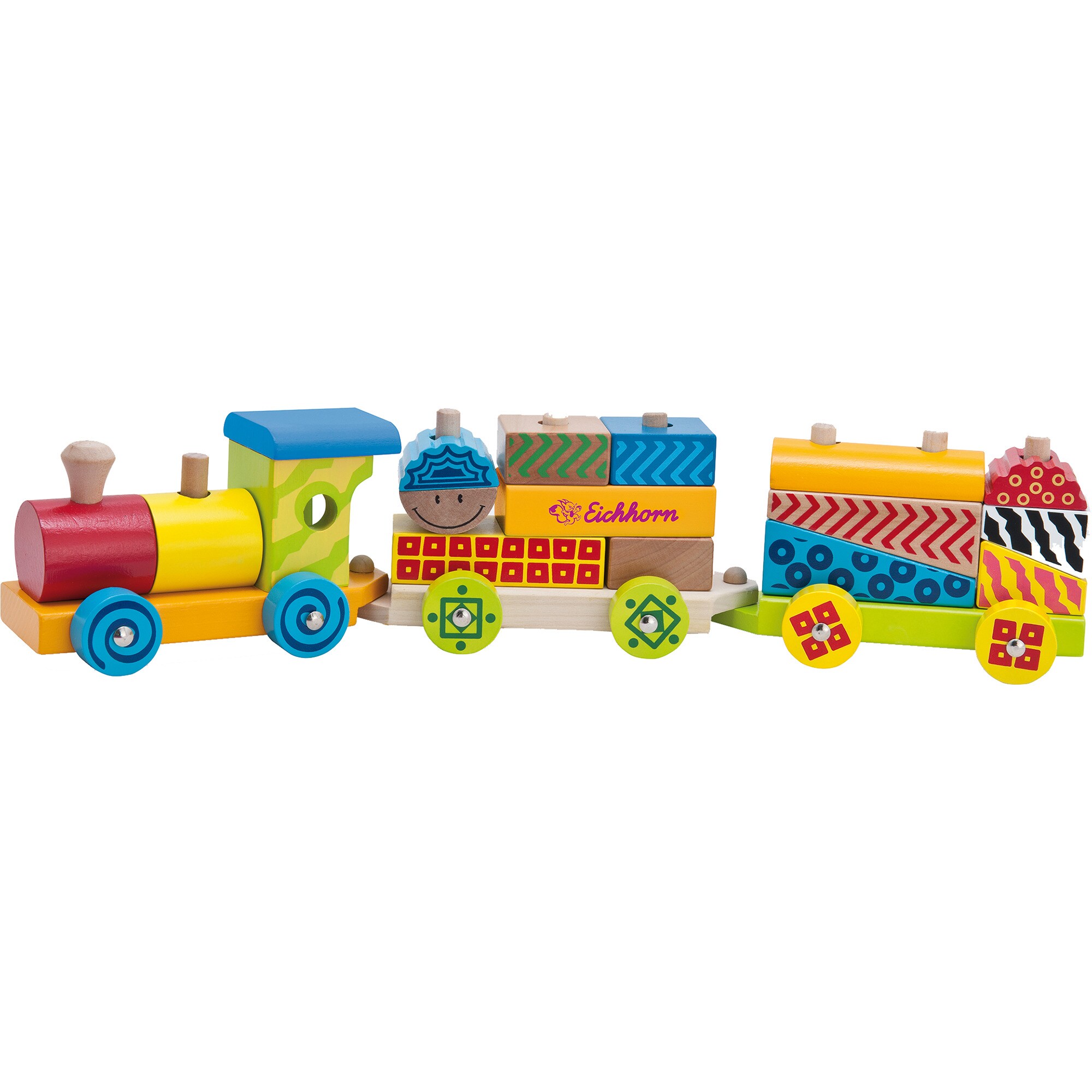 Eichhorn Spielfahrzeug Color kleiner Zug - Bild 1