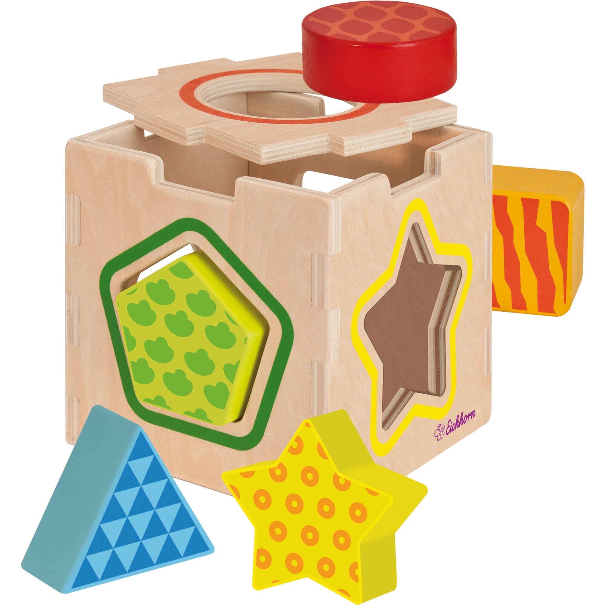 Eichhorn Geschicklichkeitsspiel Color Steckbox - Bild 1