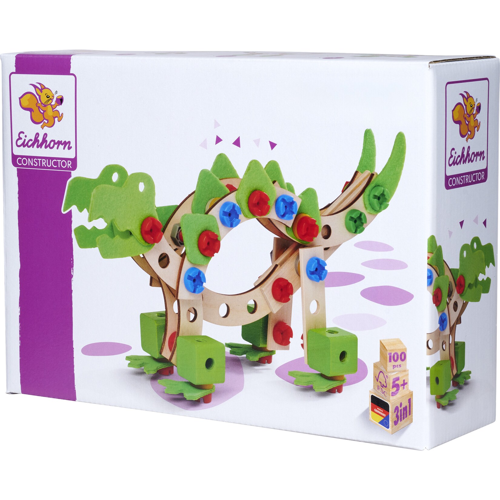 Eichhorn Konstruktionsspielzeug Constructor Dinosaurier | 04051902001943
