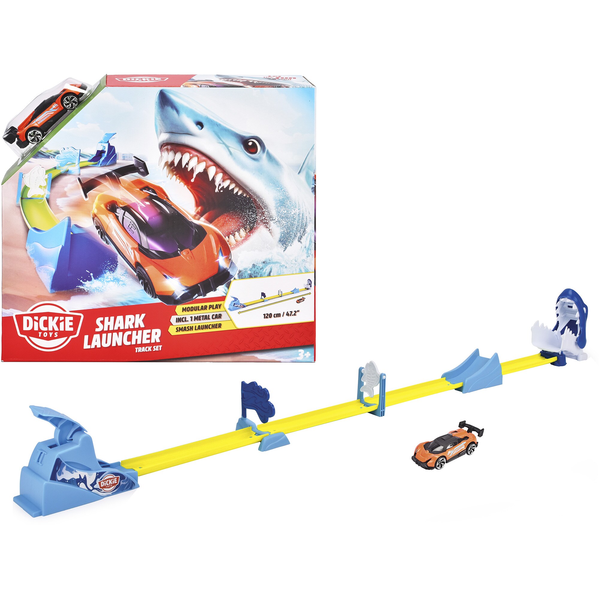 Dickie Rennbahn Shark Launcher Track Set - Bild 1