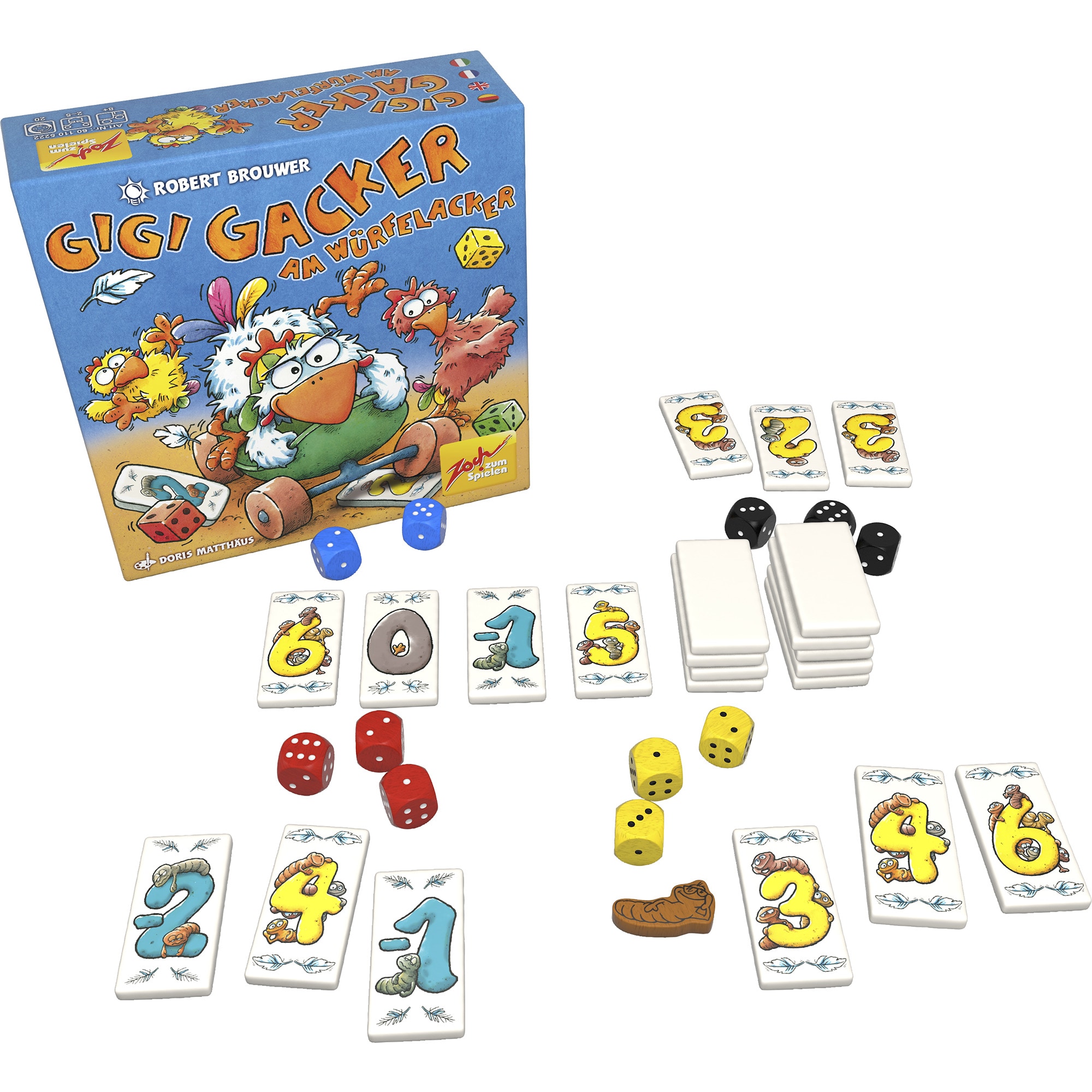Zoch Brettspiel Gigi Gacker am W&uuml;rfelacker - Bild 1