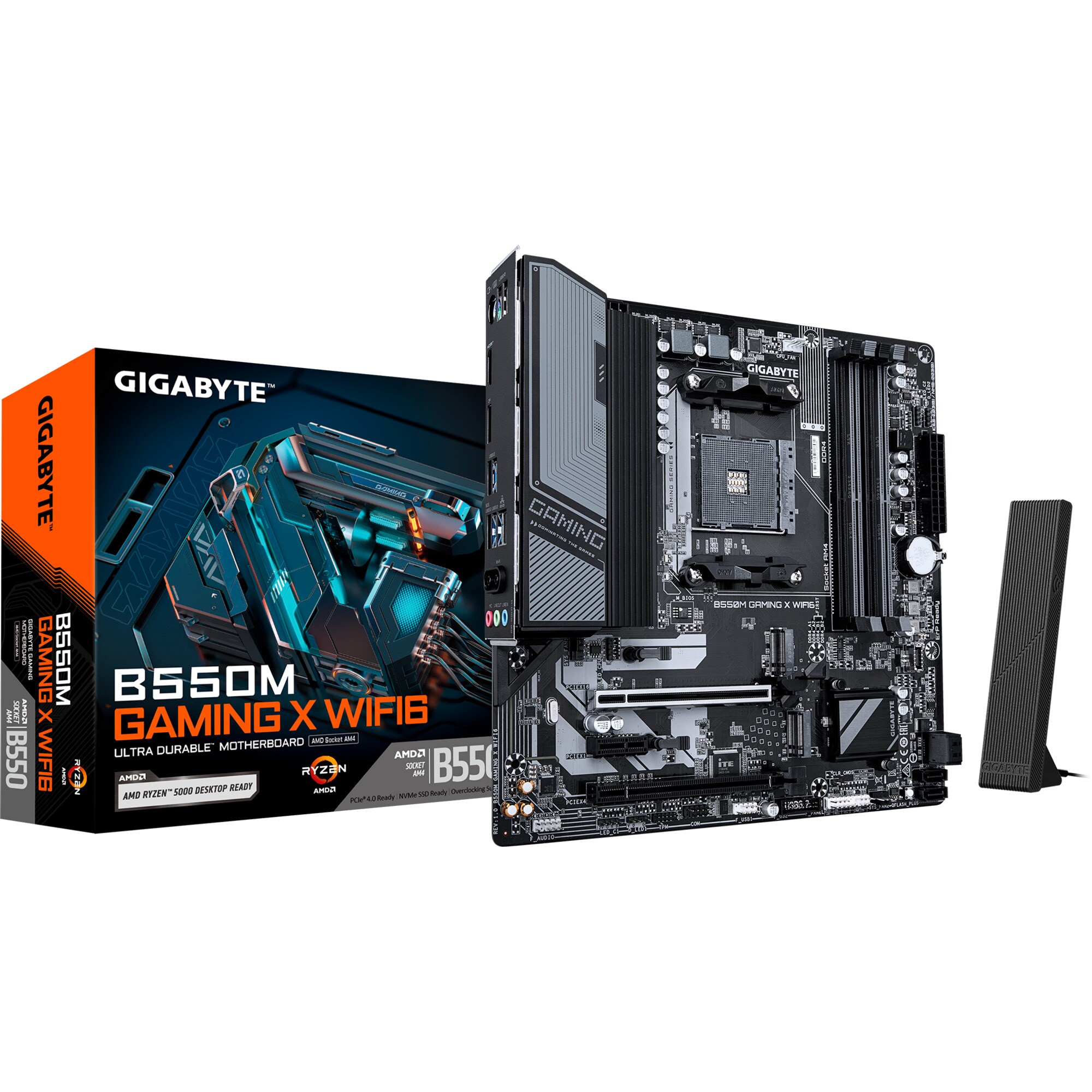 GIGABYTE Mainboard B550M GAMING X WIFI6 - Bild 1