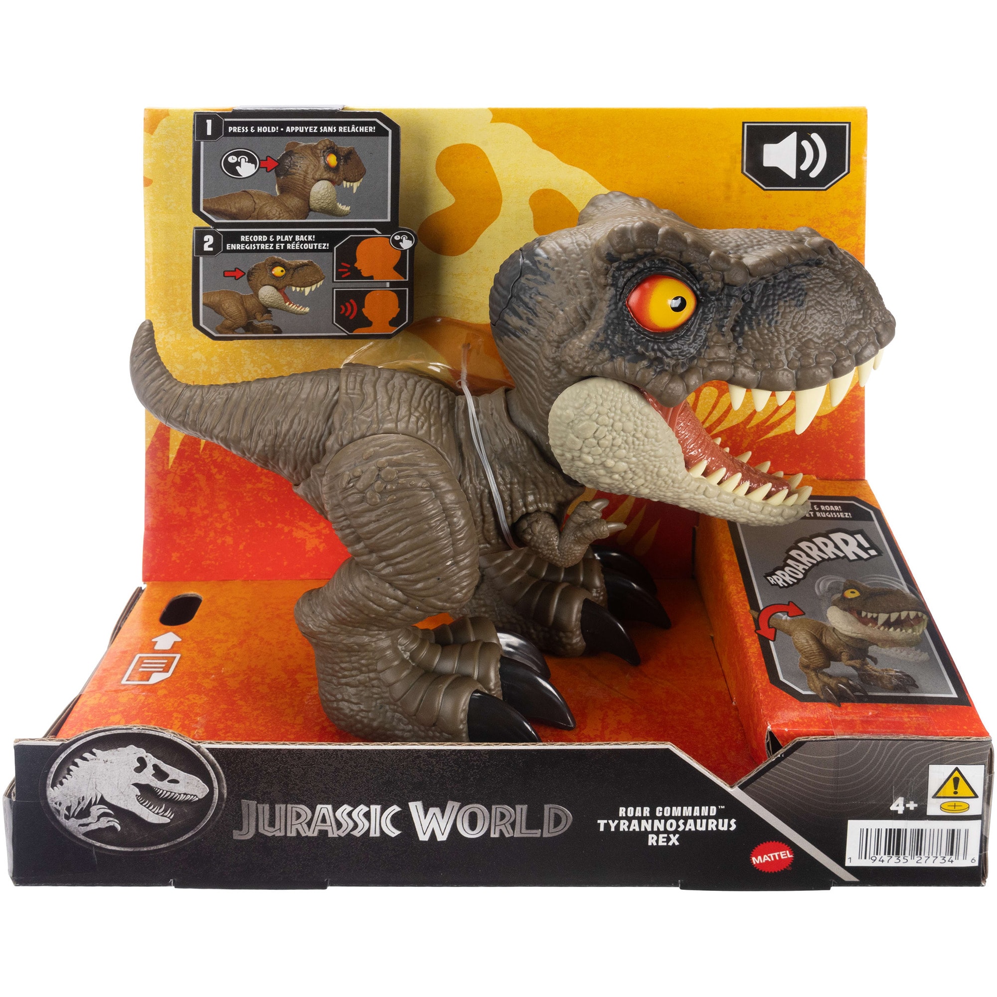 Jurassic World Spielfigur Jurassic World Roar Command Tyrannosaurus Rex - Bild 1