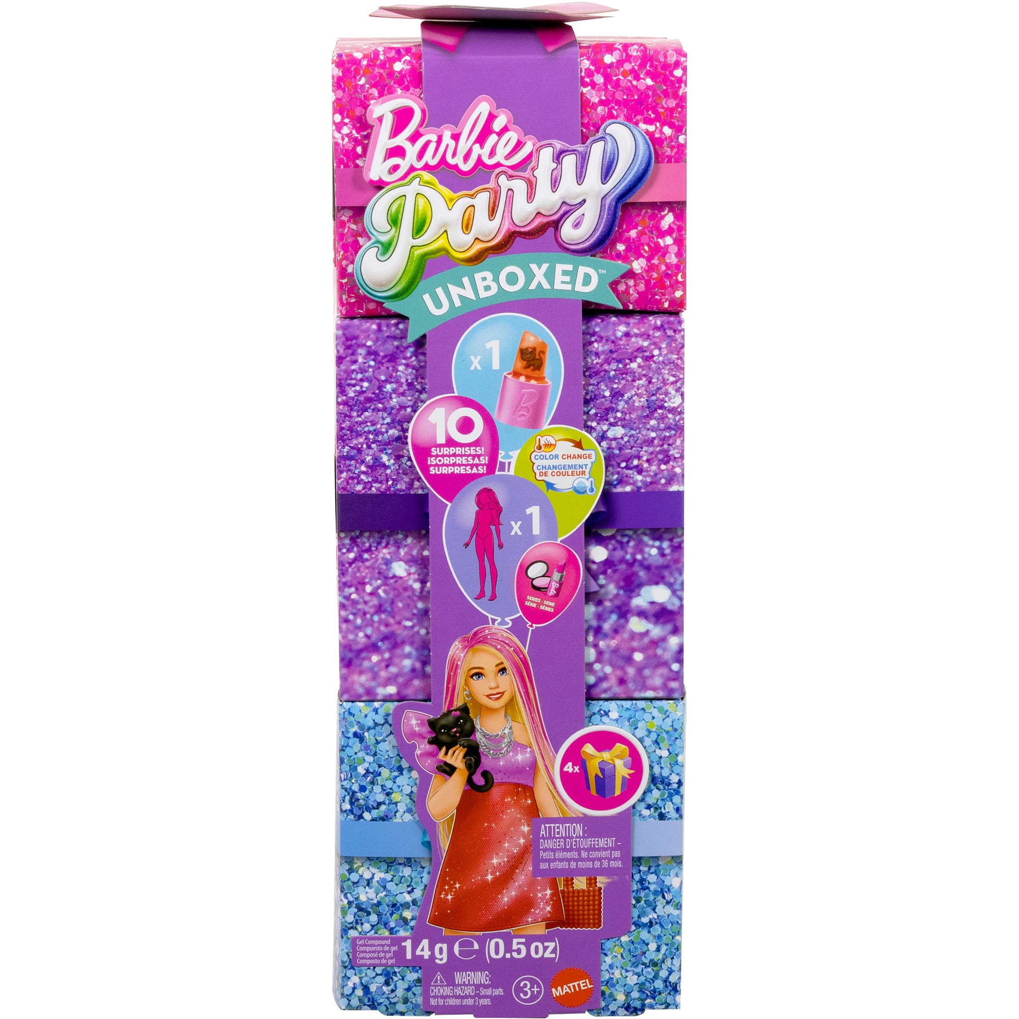 Barbie Puppe Barbie Party Unboxed Barbie Glam Party Serie - rote Puppe - Bild 1