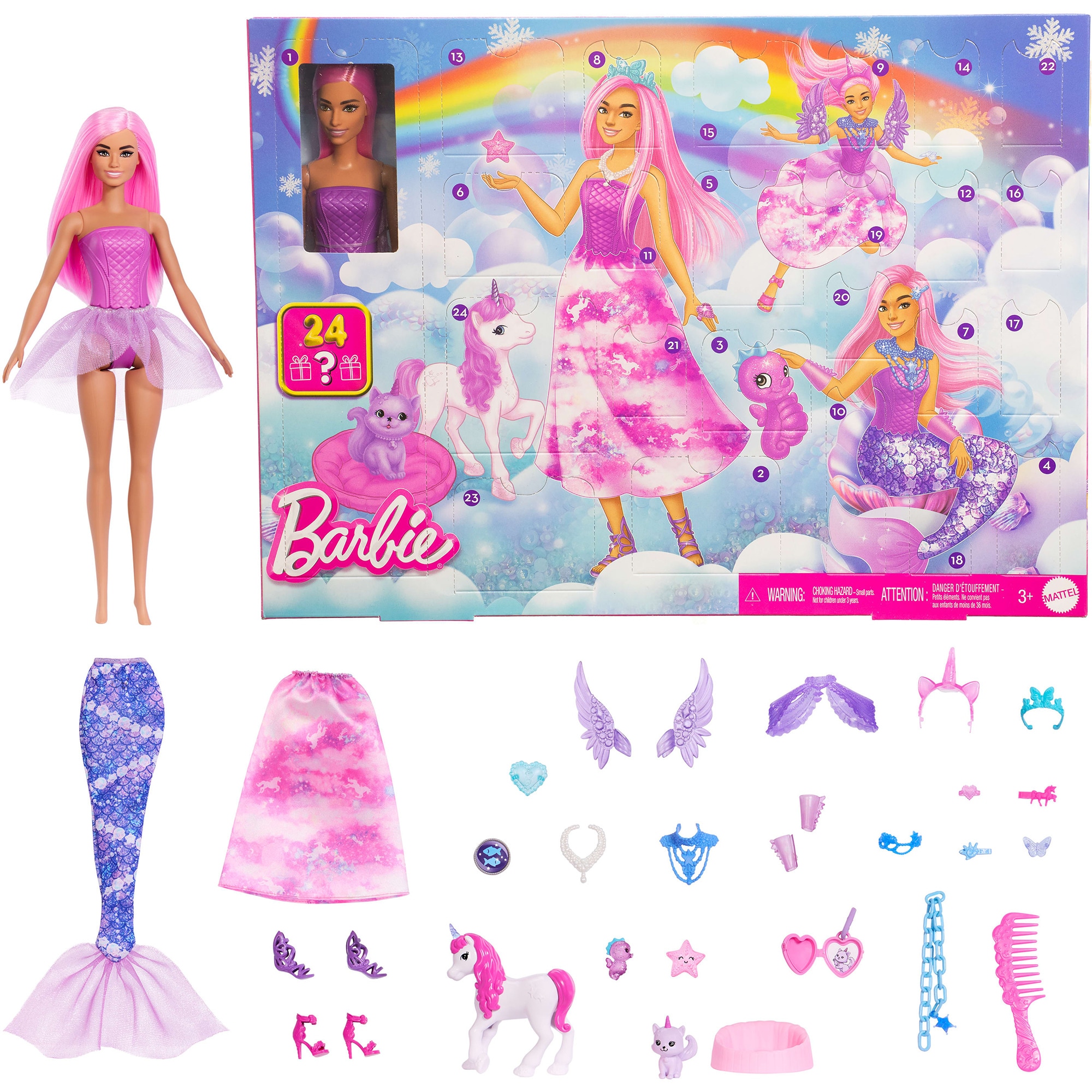 Barbie Puppe Barbie Fantasy Adventskalender - Bild 1