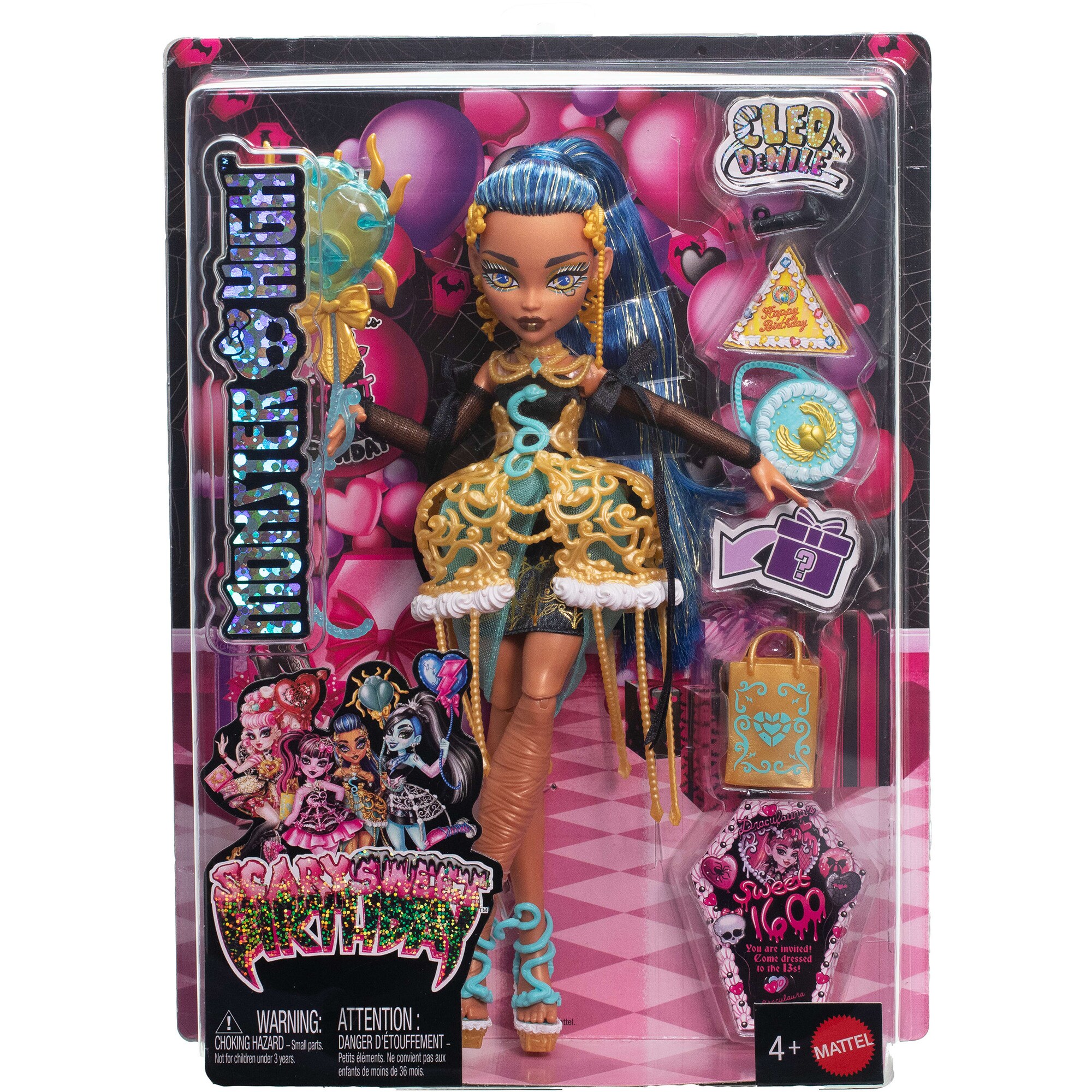 Monster High Puppe Monster High schaurig sch&ouml;ner Geburtstag Cleo - Bild 1