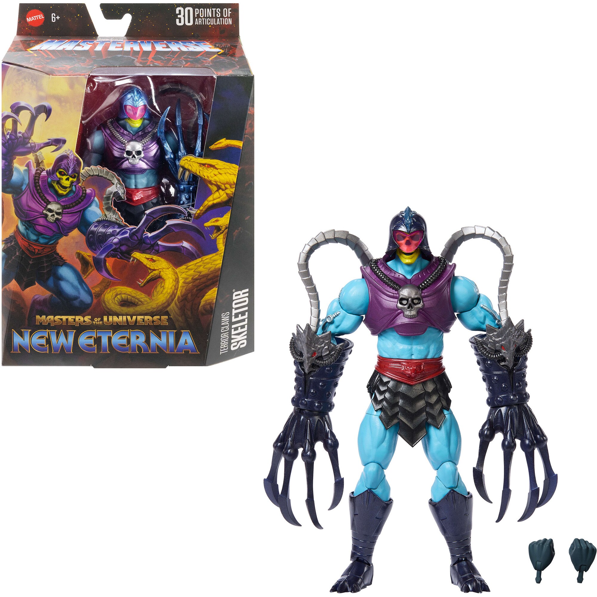 Mattel Spielfigur Masters of the Universe Masterverse New Eternia Terror Claws Skeletor - Bild 1